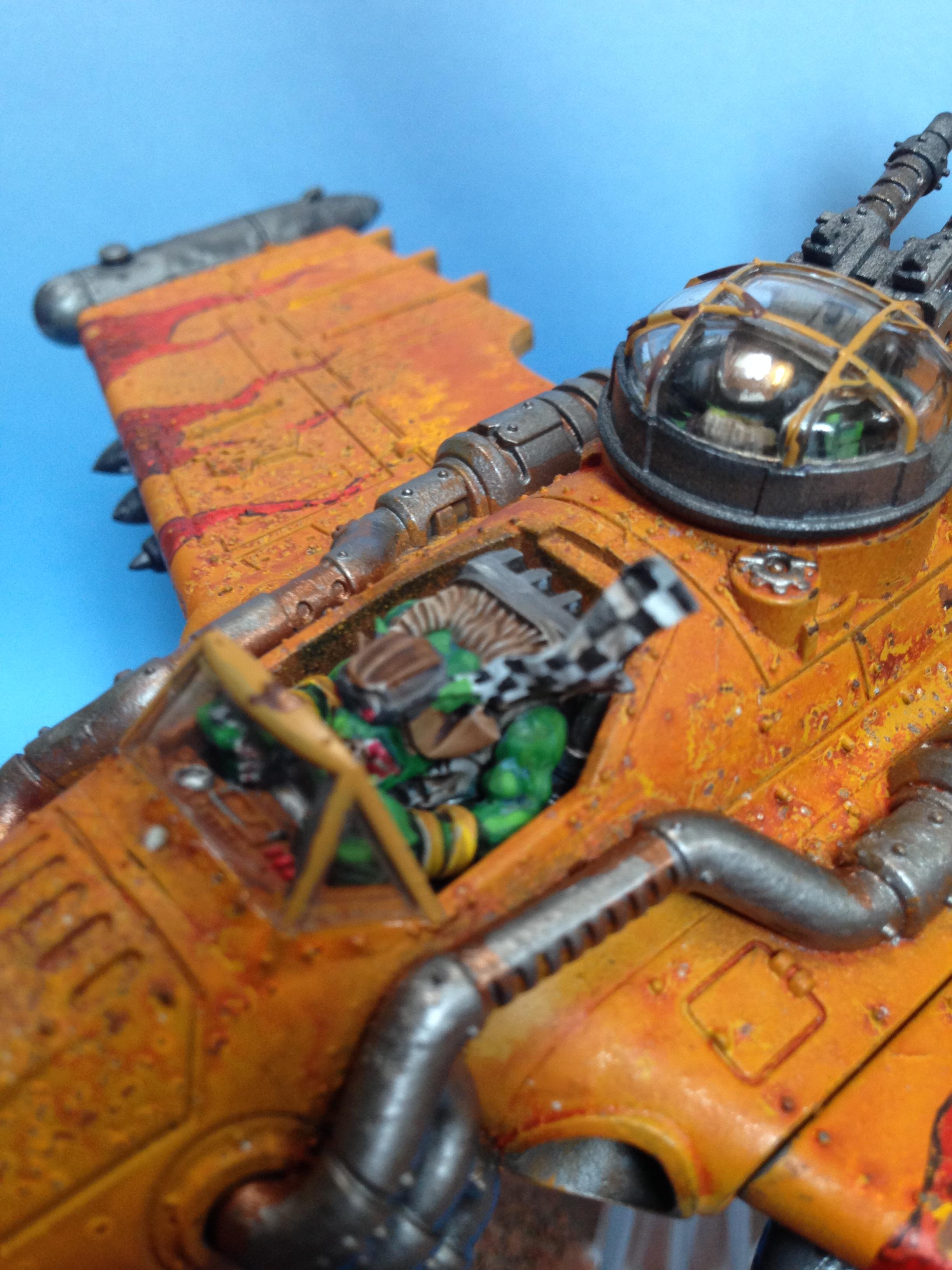 Ork burna bomma