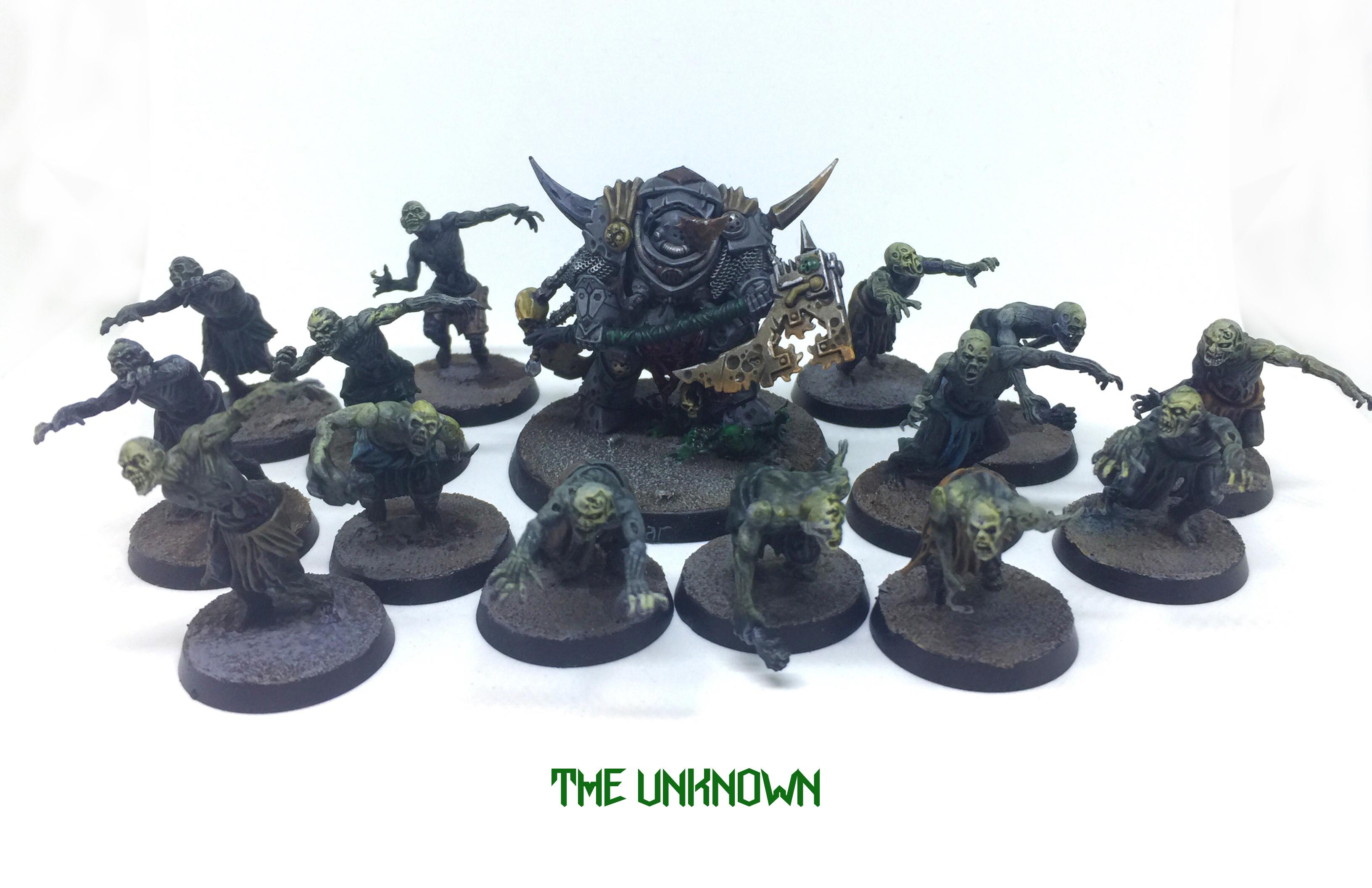 Chaos Lord, Chaos Space Marines, Dark Imperium, Death Guard, Lord Of Contagion, Nurgle, Plague Zombies, Poxwalkers, Terminator Armor, Warhammer 40,000
