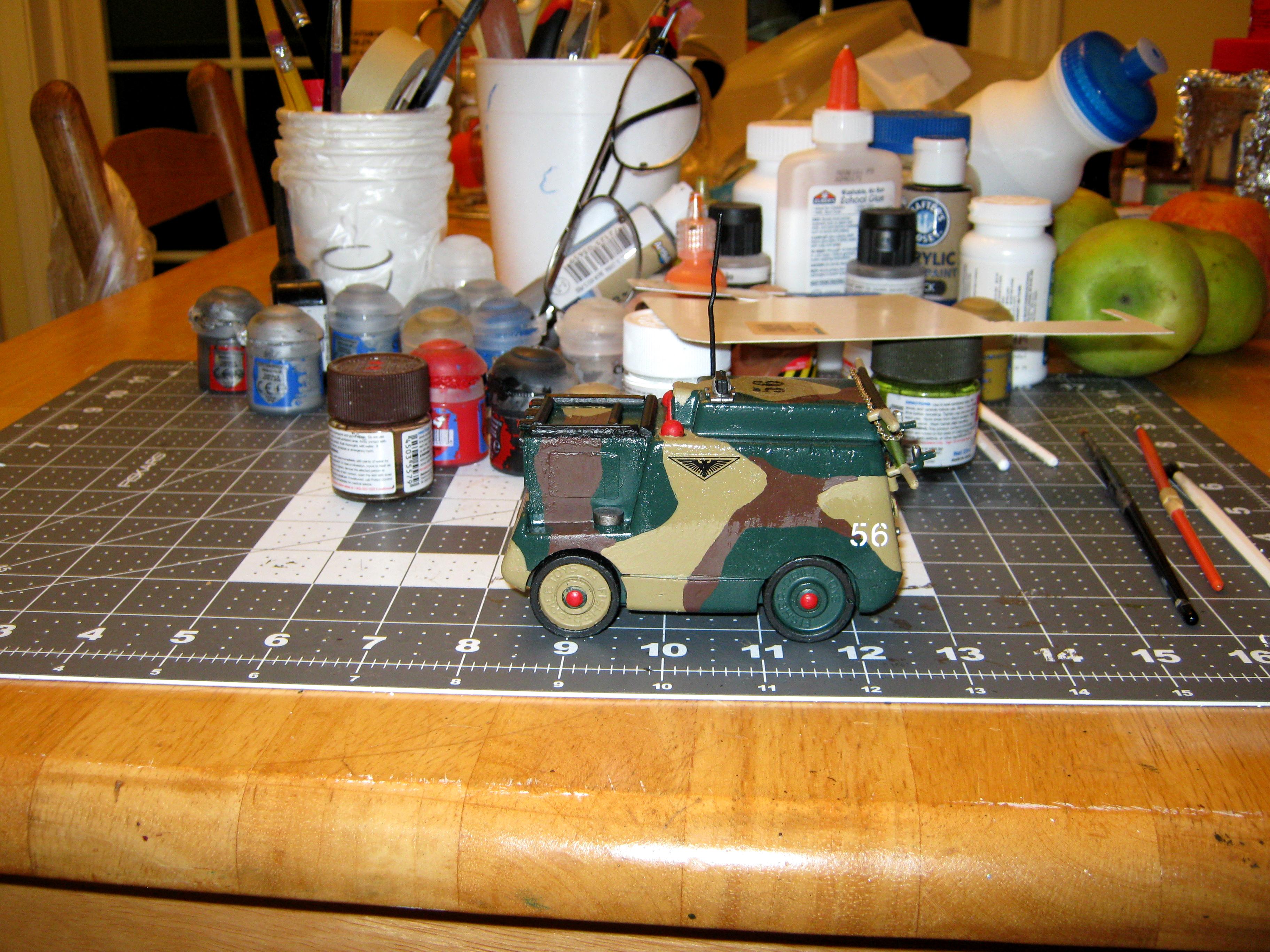 Ambulance, Conversion, Counts As, Fisher Price, Imperial, Military Ambulance, Toy, Truck