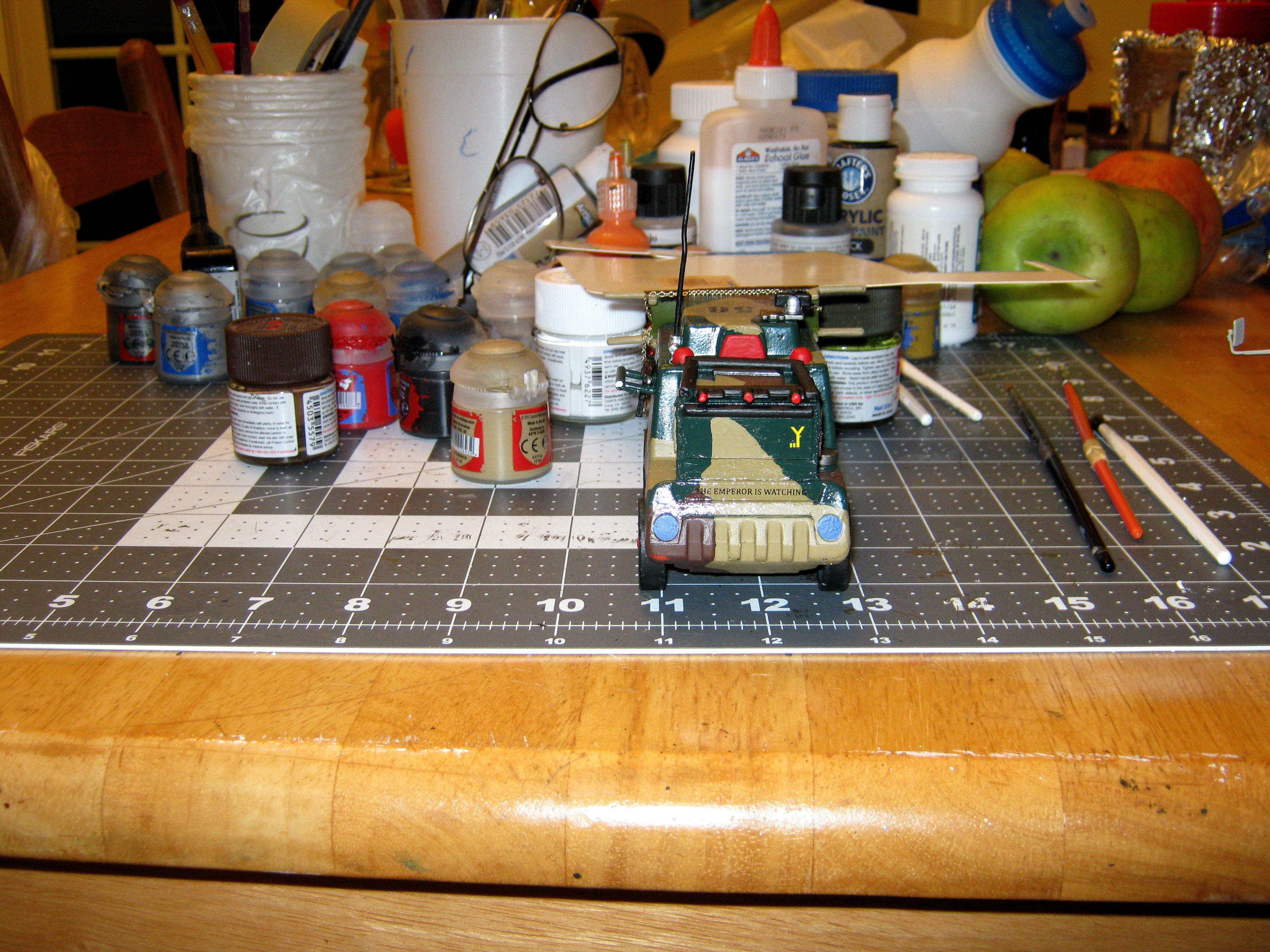 Ambulance, Conversion, Counts As, Fisher Price, Imperial, Military Ambulance, Toy, Truck