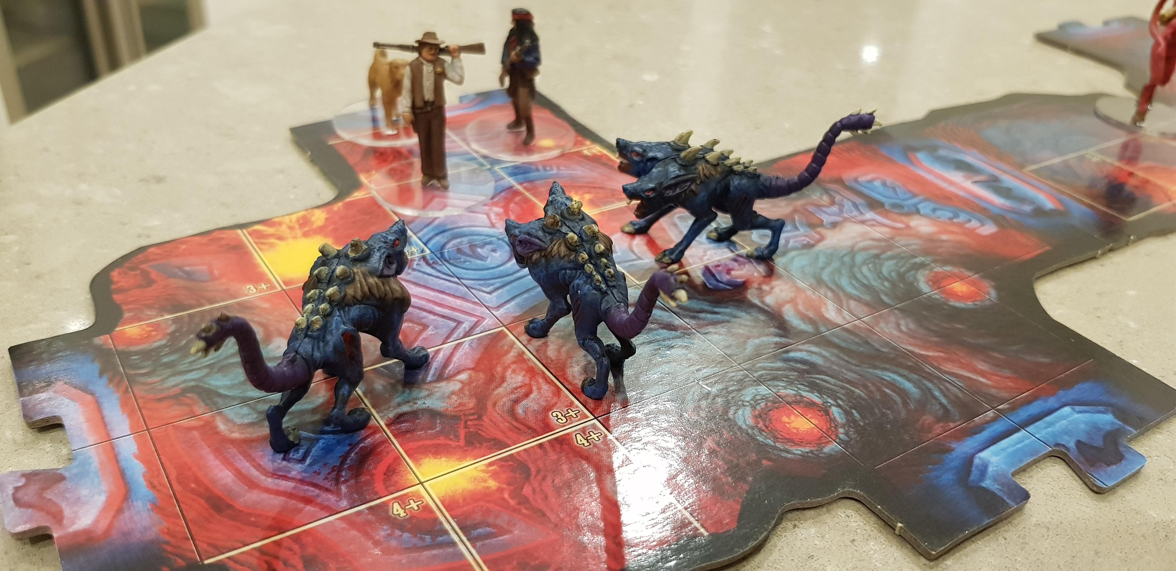 Cynder, Faithful Dog, Hell Hounds, Indian Scout, Marshall, Shadows Of Brimstone