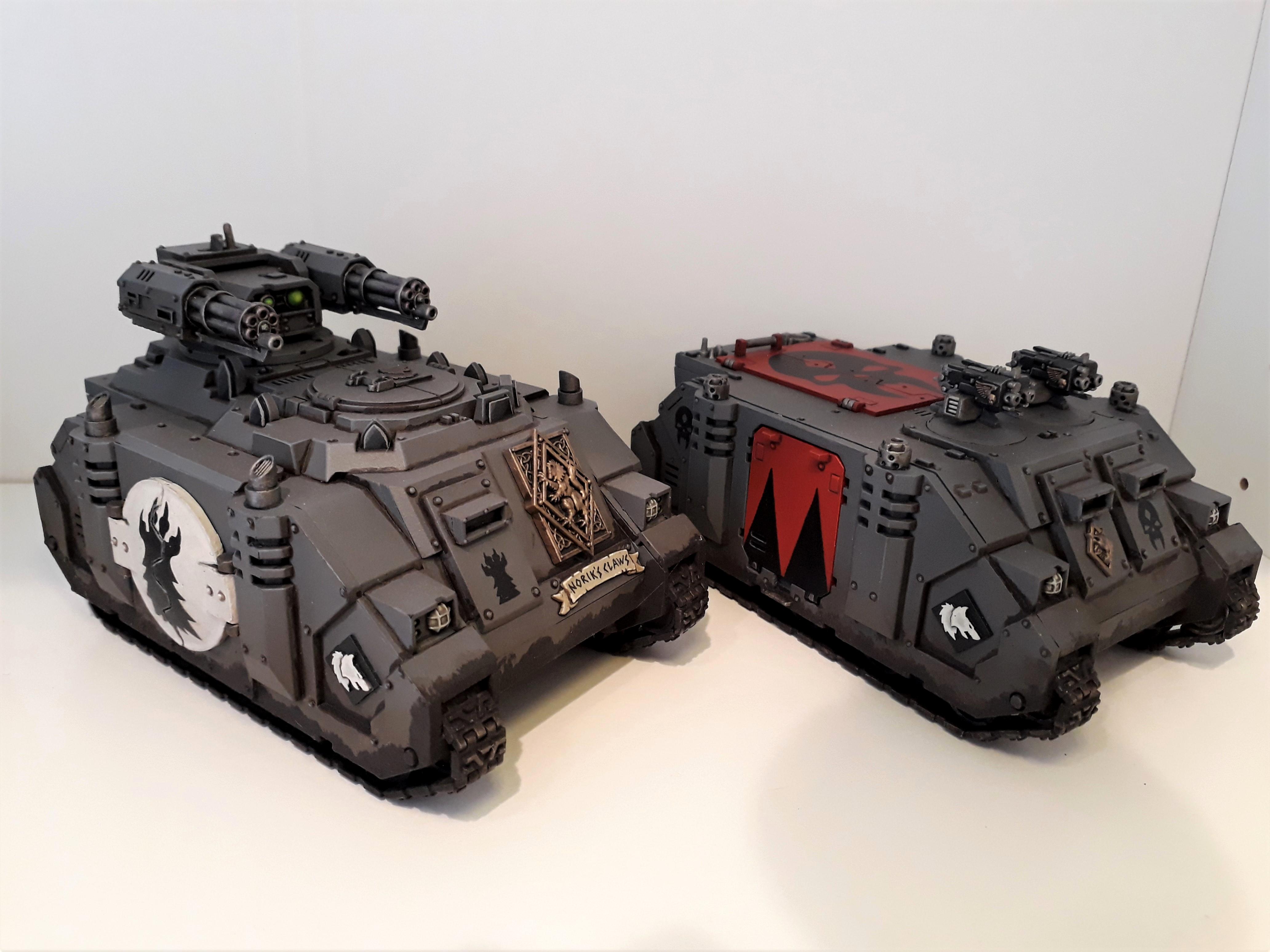 Assault Cannon, Conversion, Long Fangs, Razorback, Space Wolves