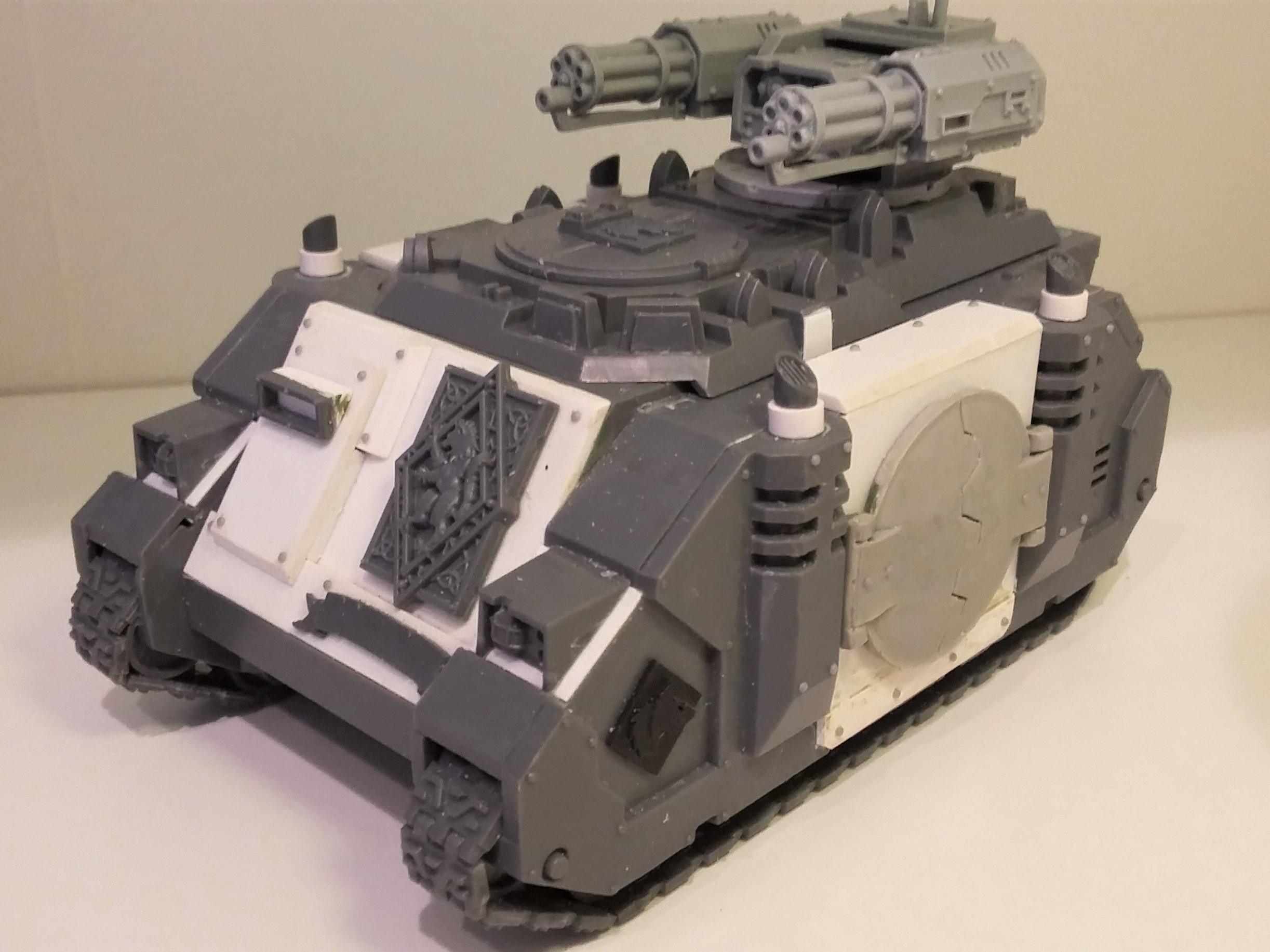 Assault Cannon, Plasticard, Razorback Conversion