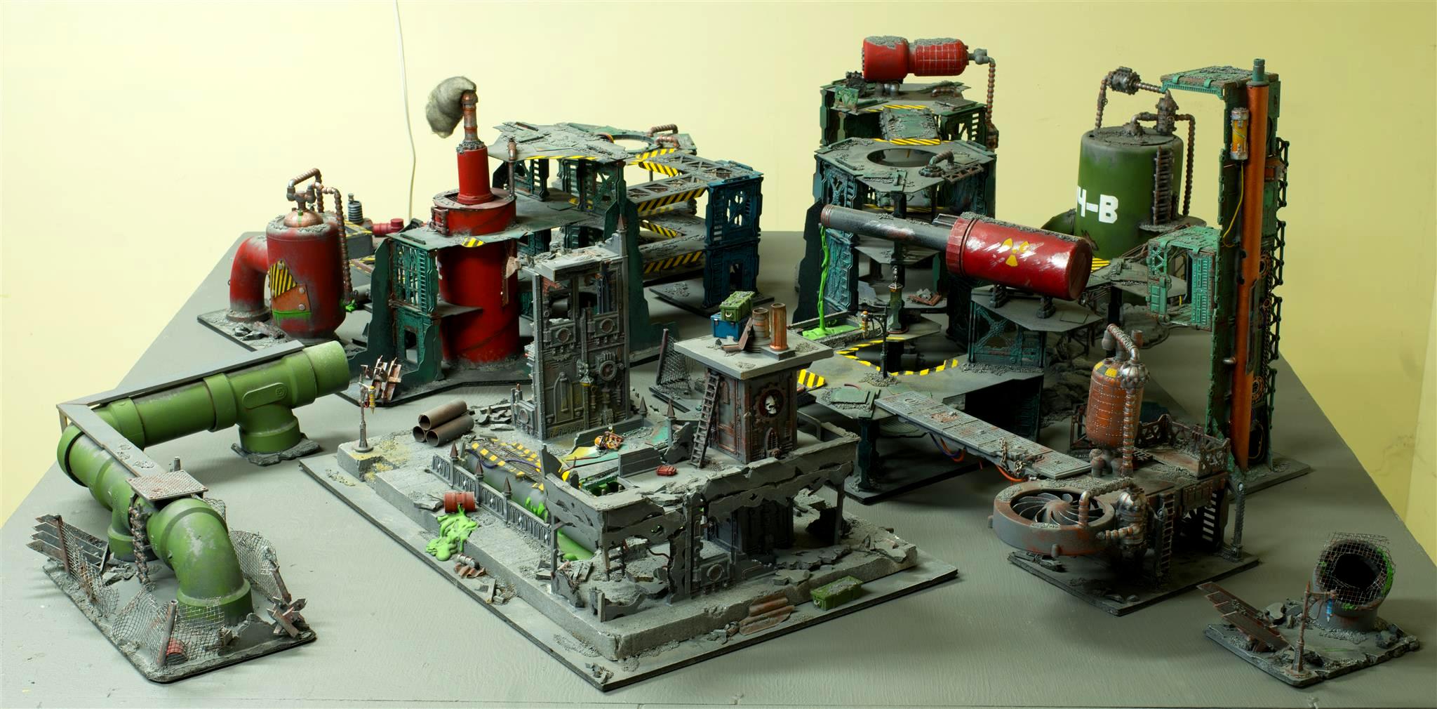 Necromunda, Necromunda Board, Necromunda Gang War, Necromunda Table