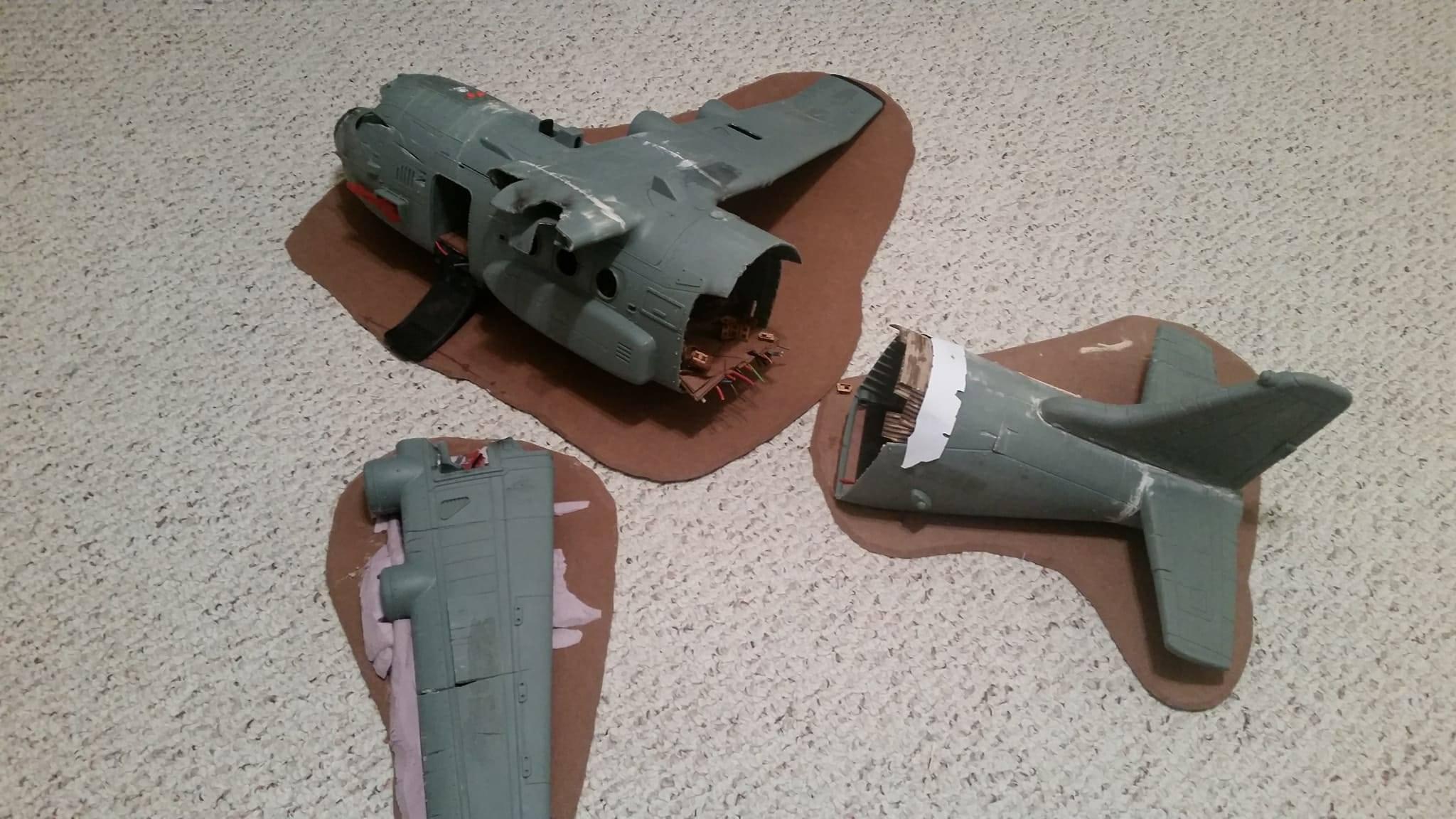 Airplane, Crash, Terrain