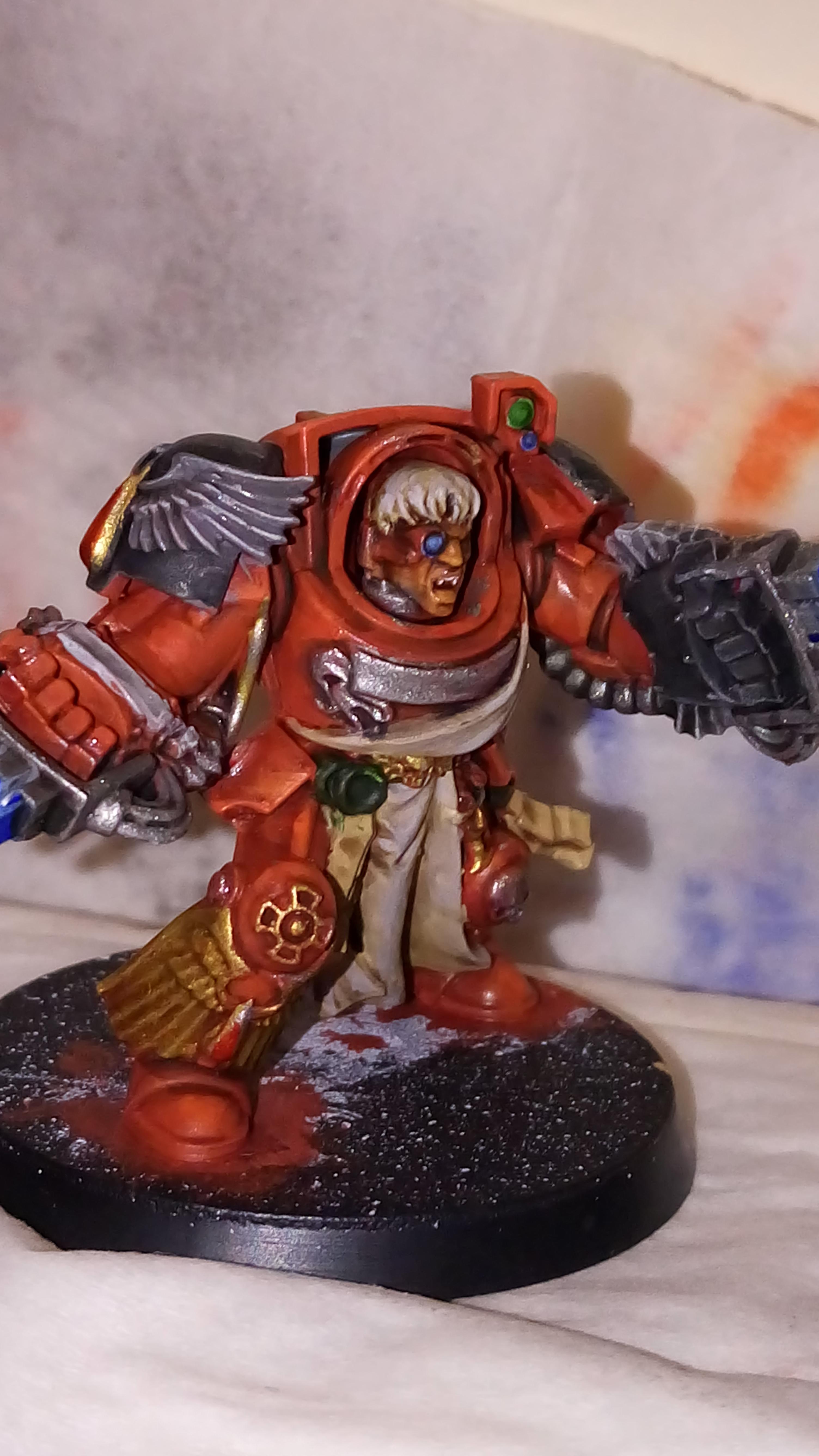 Assault Terminators, Blood Angels, Terminator Armor, Work In Progress