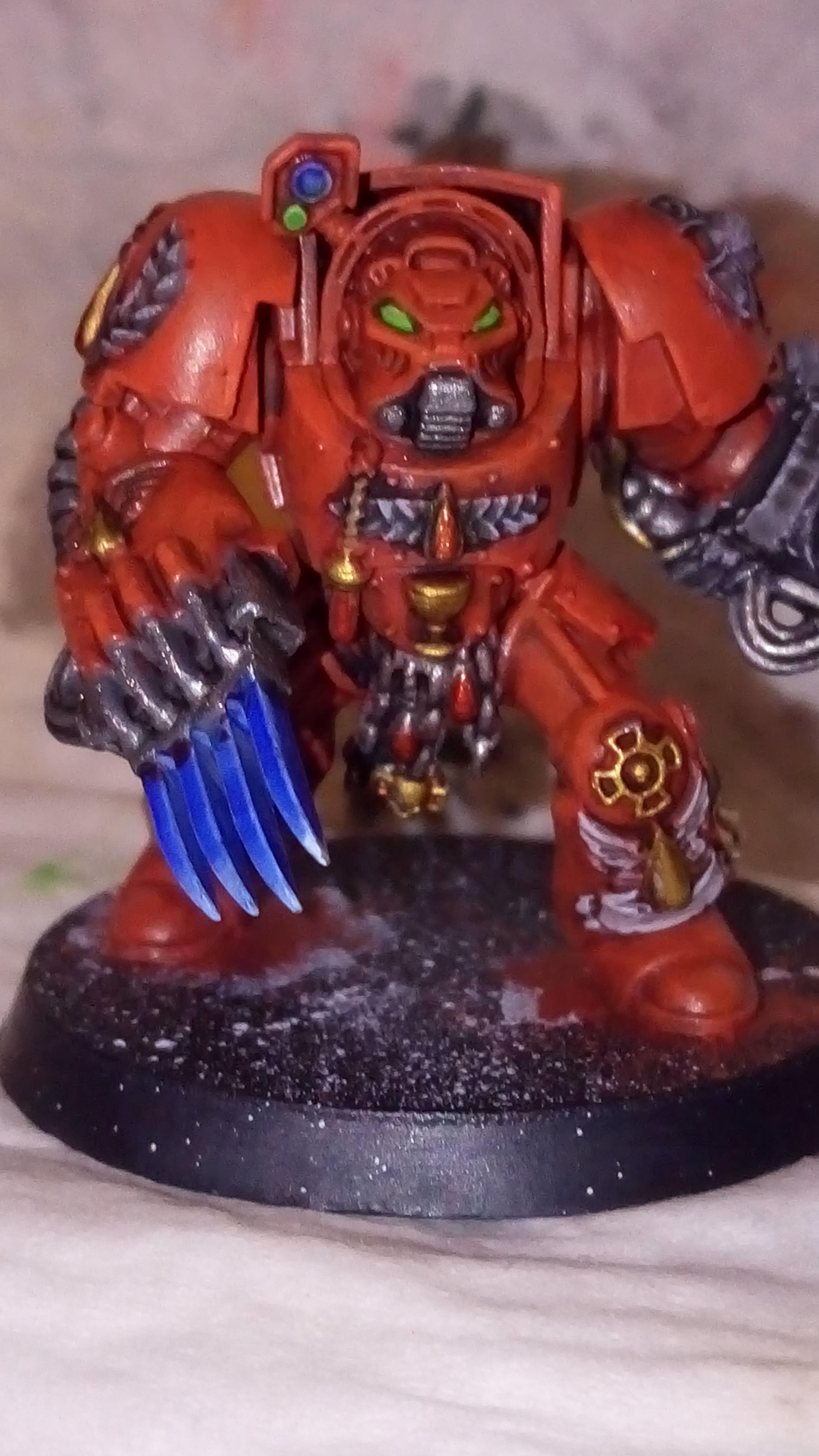 Assault Terminators, Blood Angels, Terminator Armor, Work In Progress