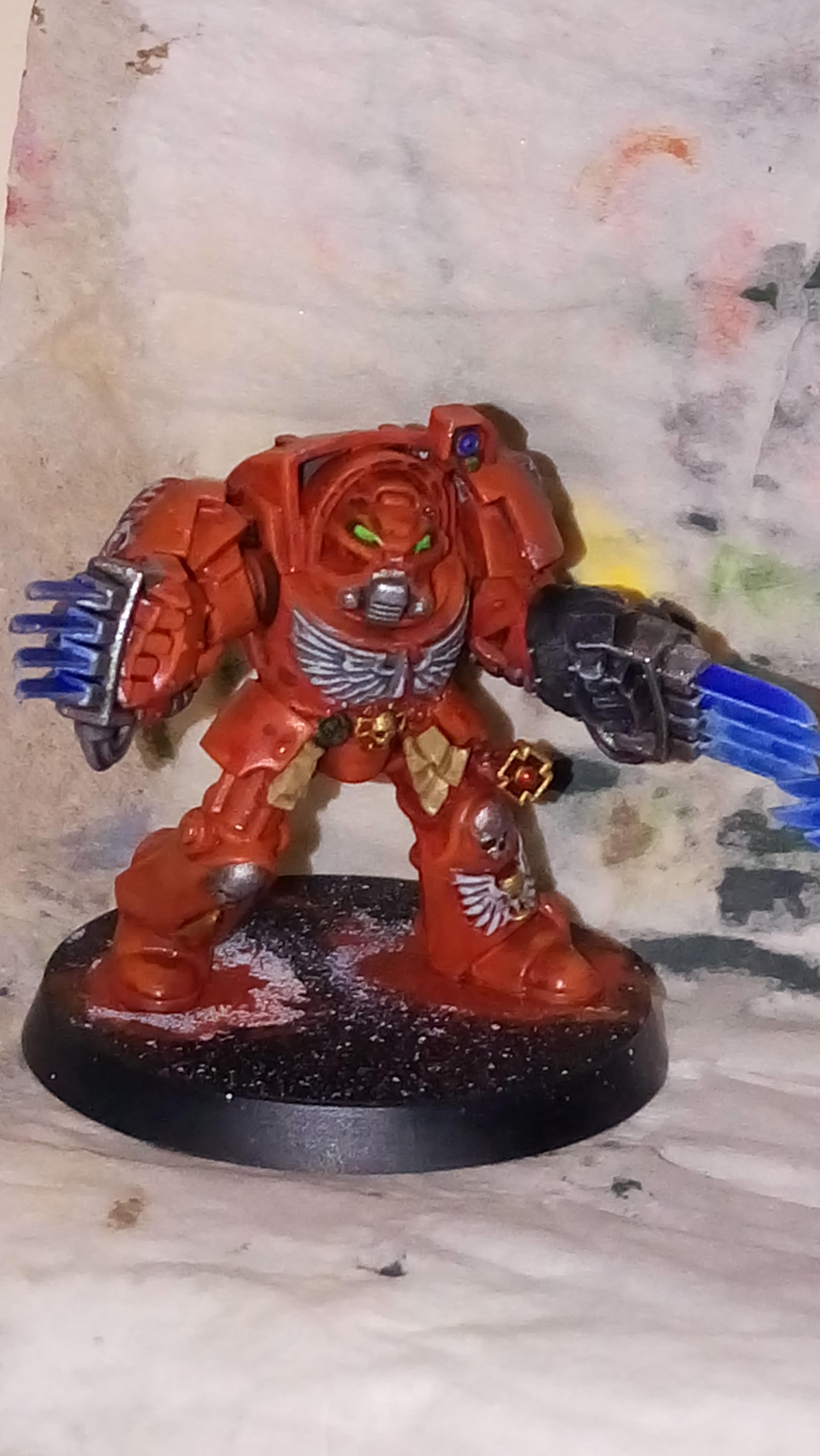 Assault Terminators, Blood Angels, Terminator Armor, Work In Progress