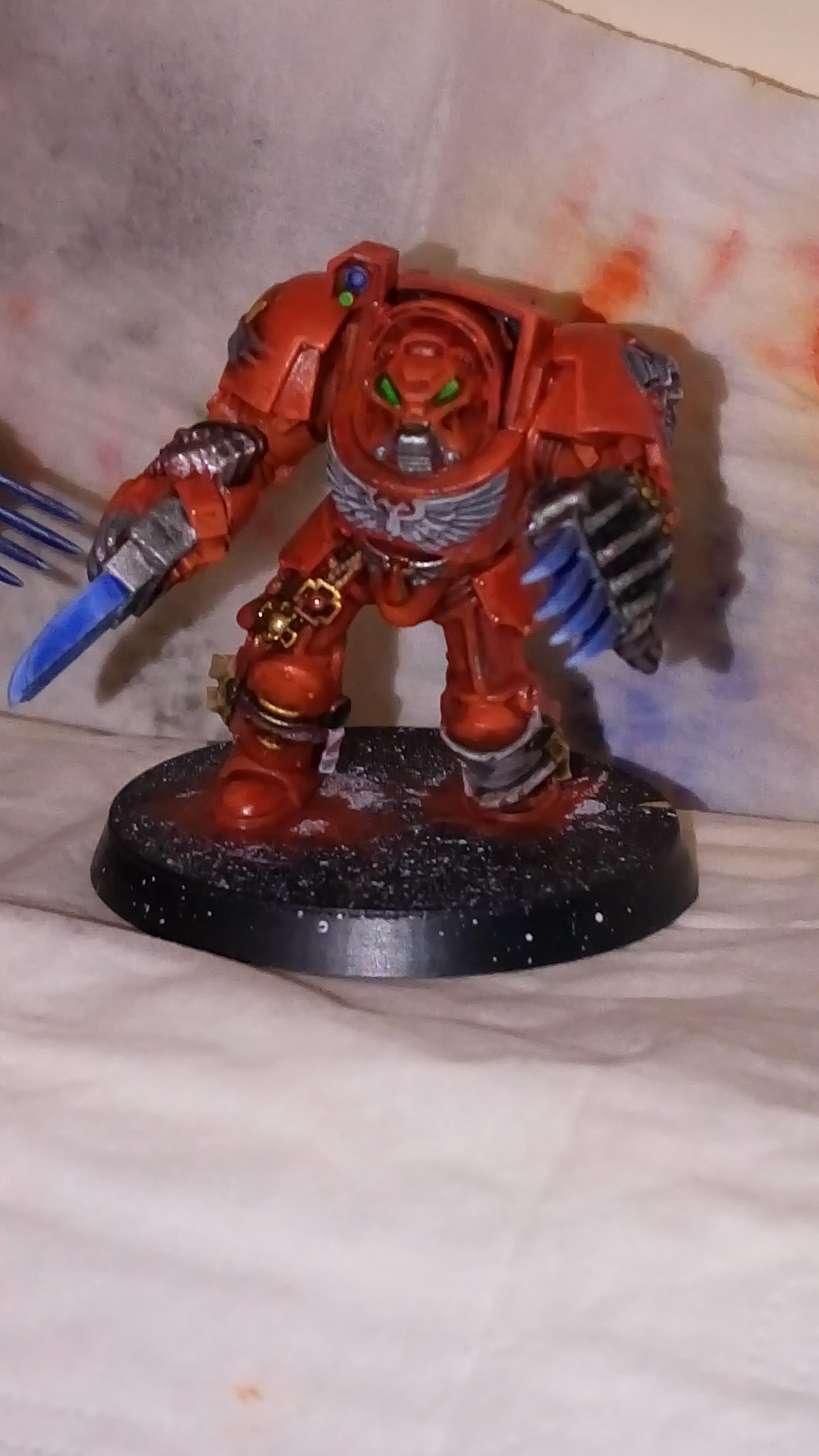 Assault Terminators, Blood Angels, Terminator Armor, Work In Progress