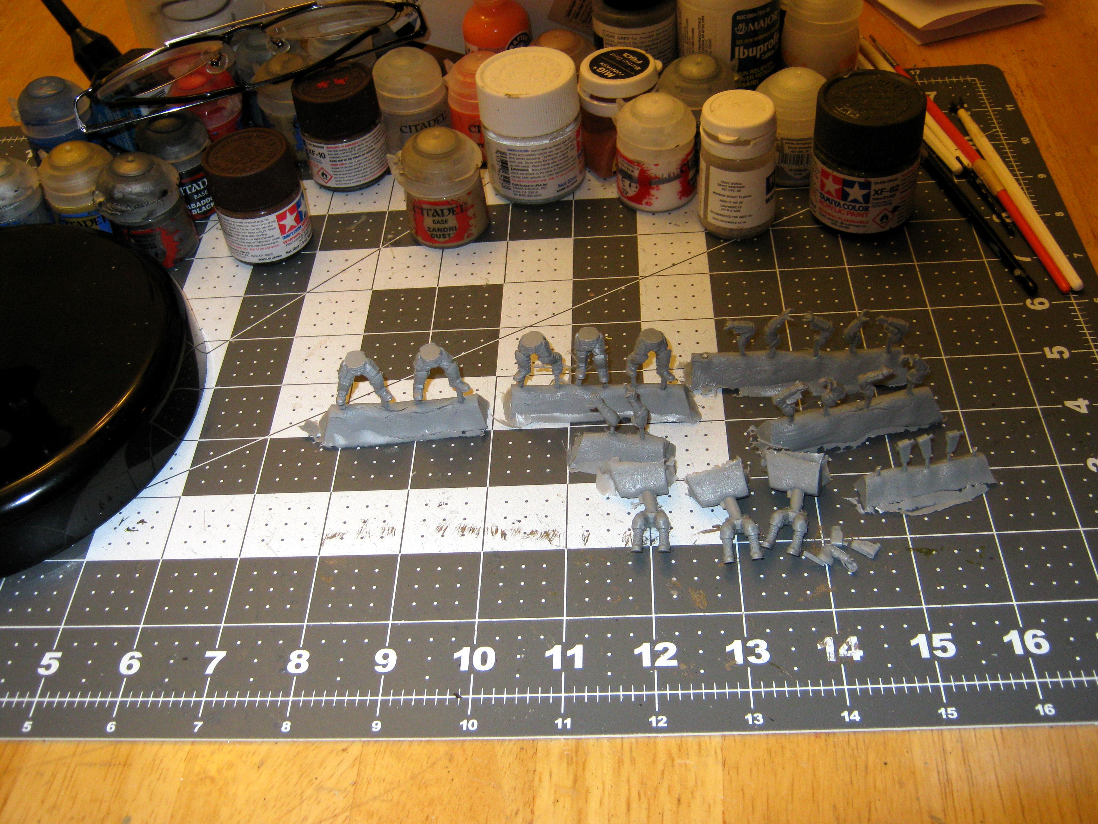 Mad Robot Miniatures, Materials, Modeling, Painting, Supplies
