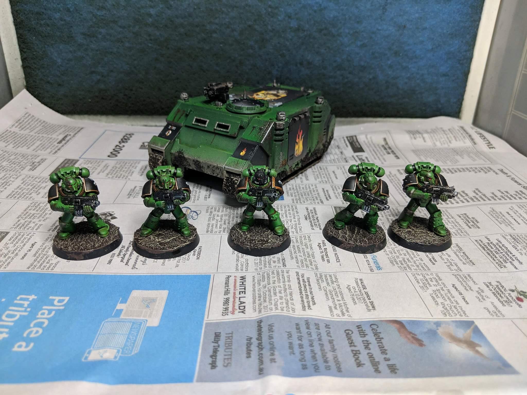 Salamanders, Space Marines, Warhammer 40,000