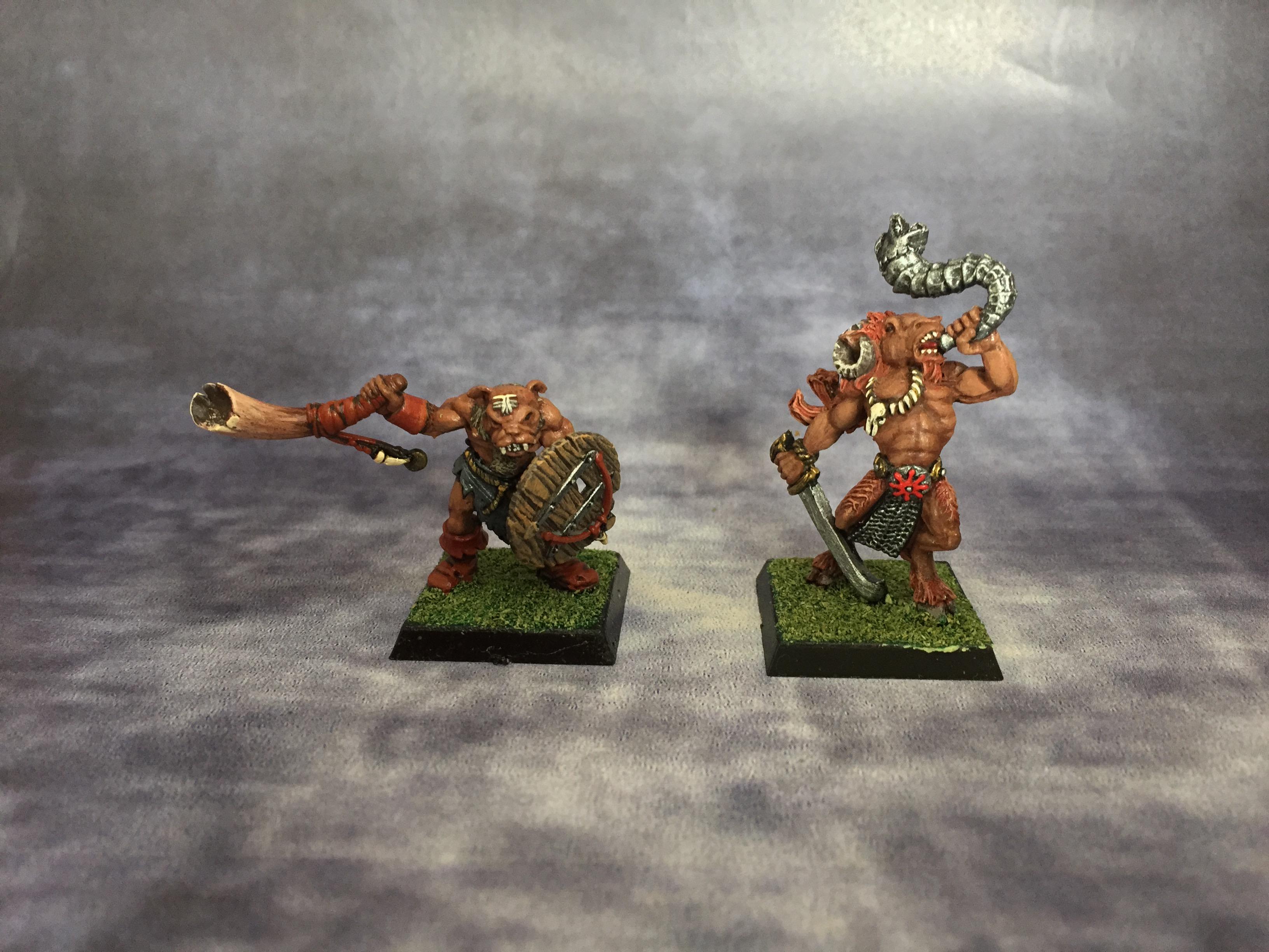 Beastmen, Chaos, Citadel. Oldhammer, Realm Of Chaos