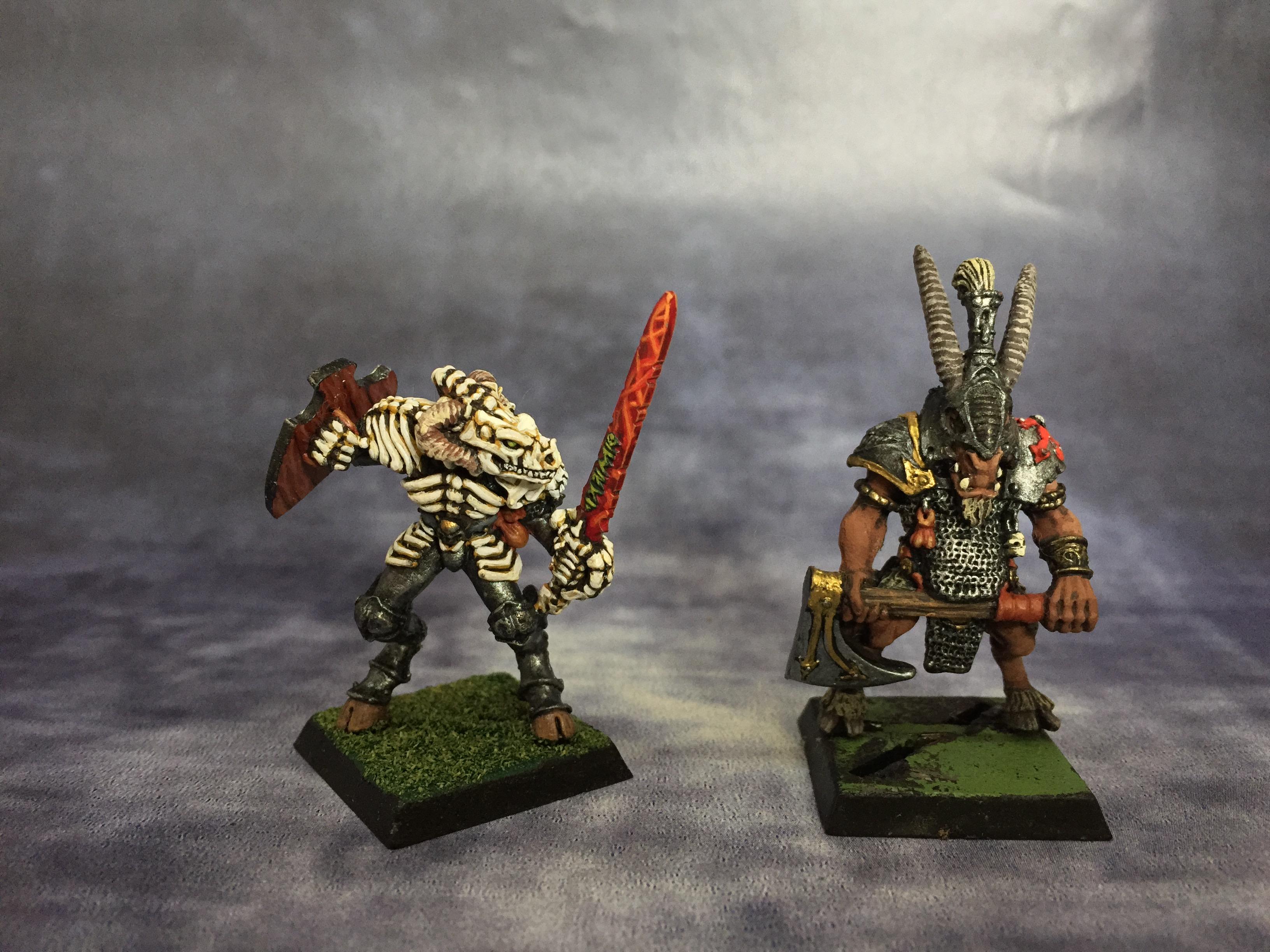 Beastmen, Chaos, Citadel. Oldhammer, Realm Of Chaos