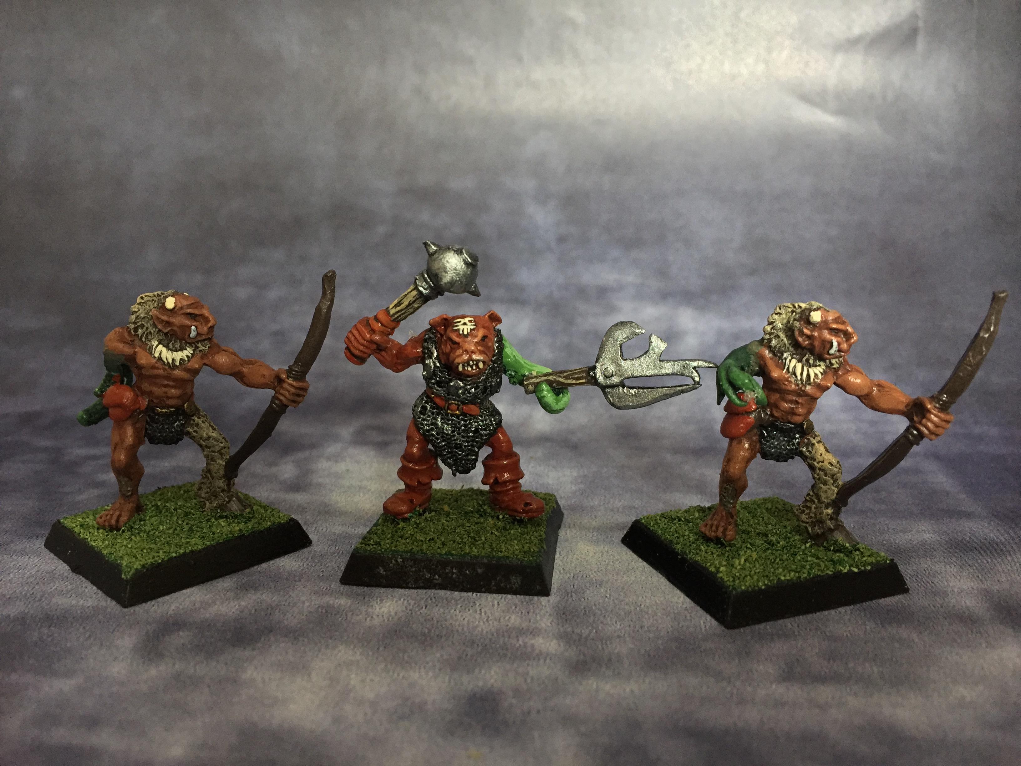Beastmen, Chaos, Citadel. Oldhammer, Realm Of Chaos