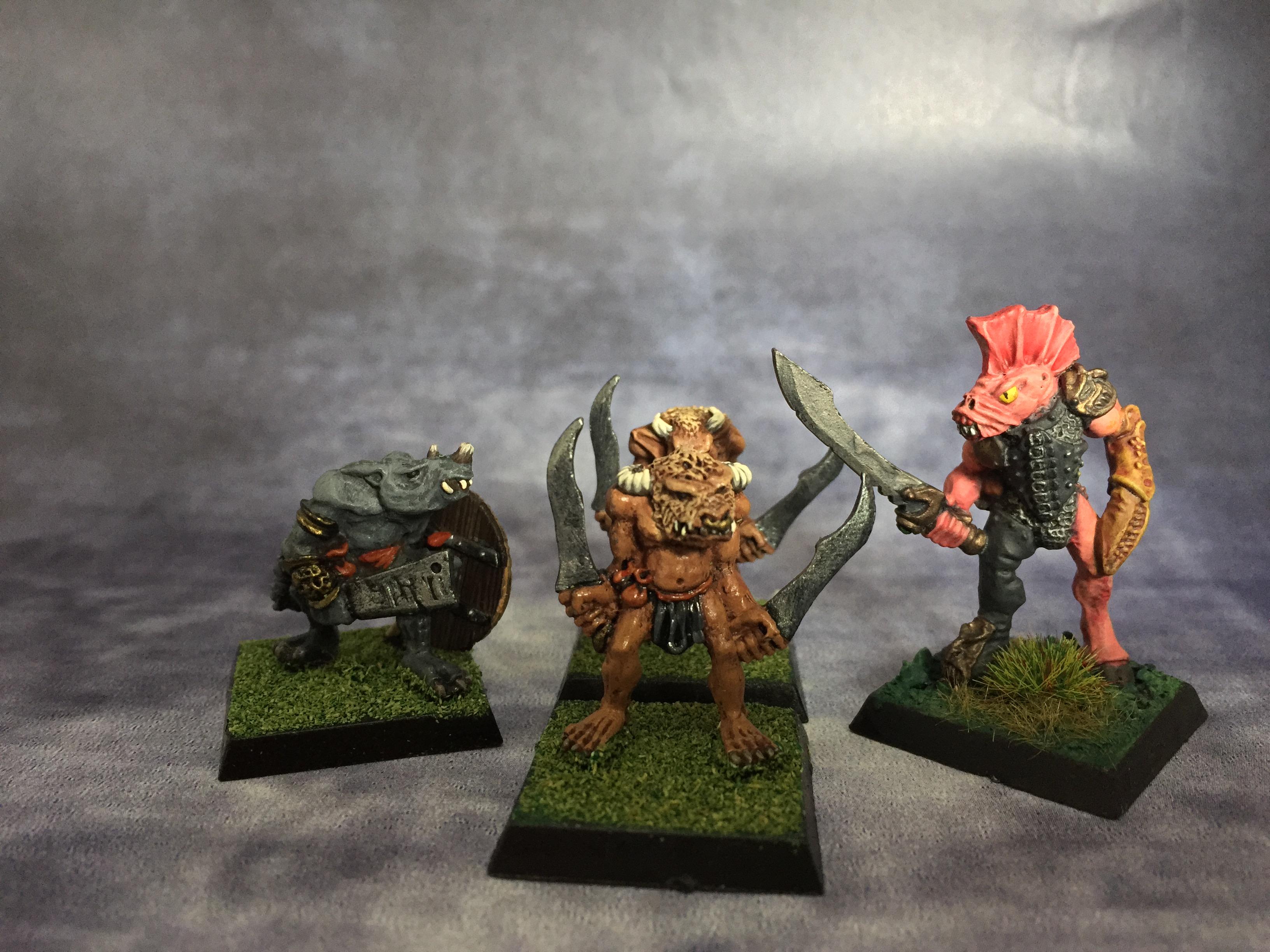 Beastmen, Chaos, Citadel. Oldhammer, Realm Of Chaos