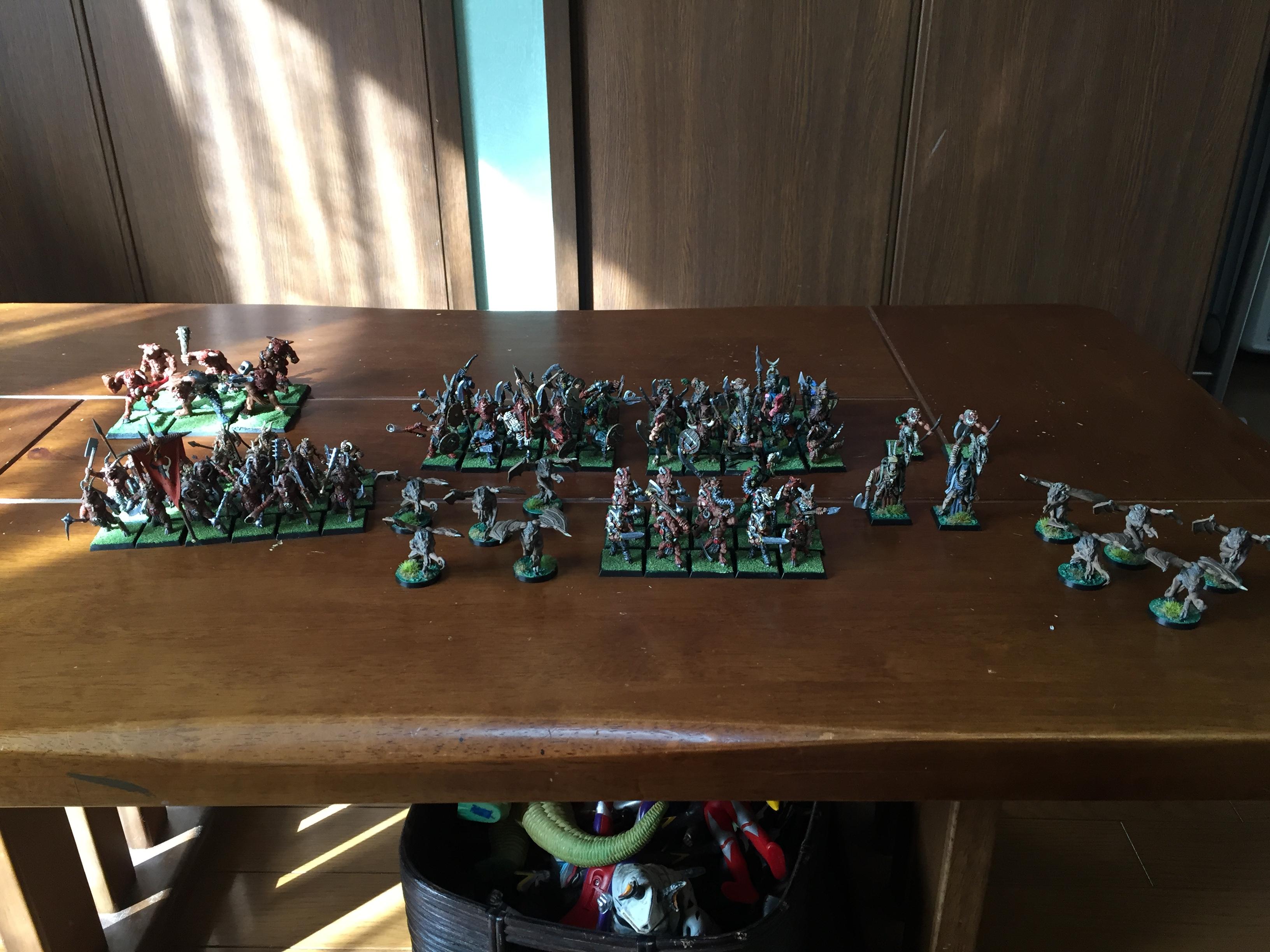 Beastmen, Chaos, Citadel. Oldhammer, Realm Of Chaos