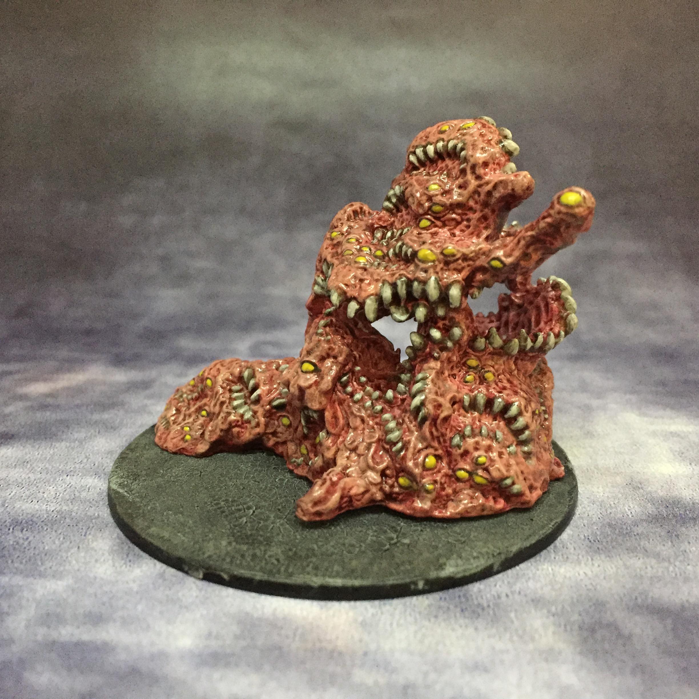 Bones, Chaos Spawn, Cthulhu, Eyes, Gibbering Mouther, November 2017, Reaper