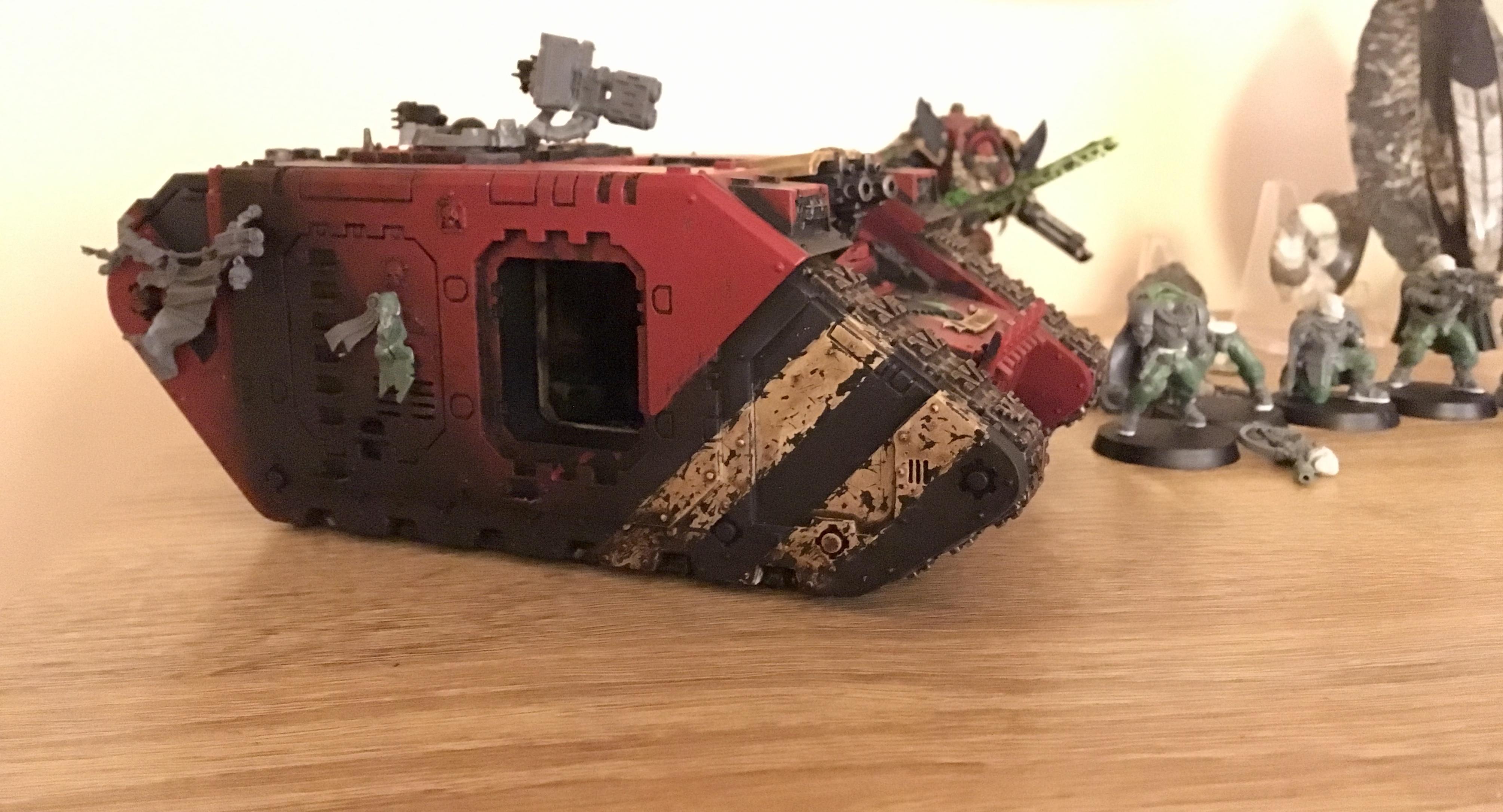 Blending, Blood Ravens, Damage, Land Raider, Stripes