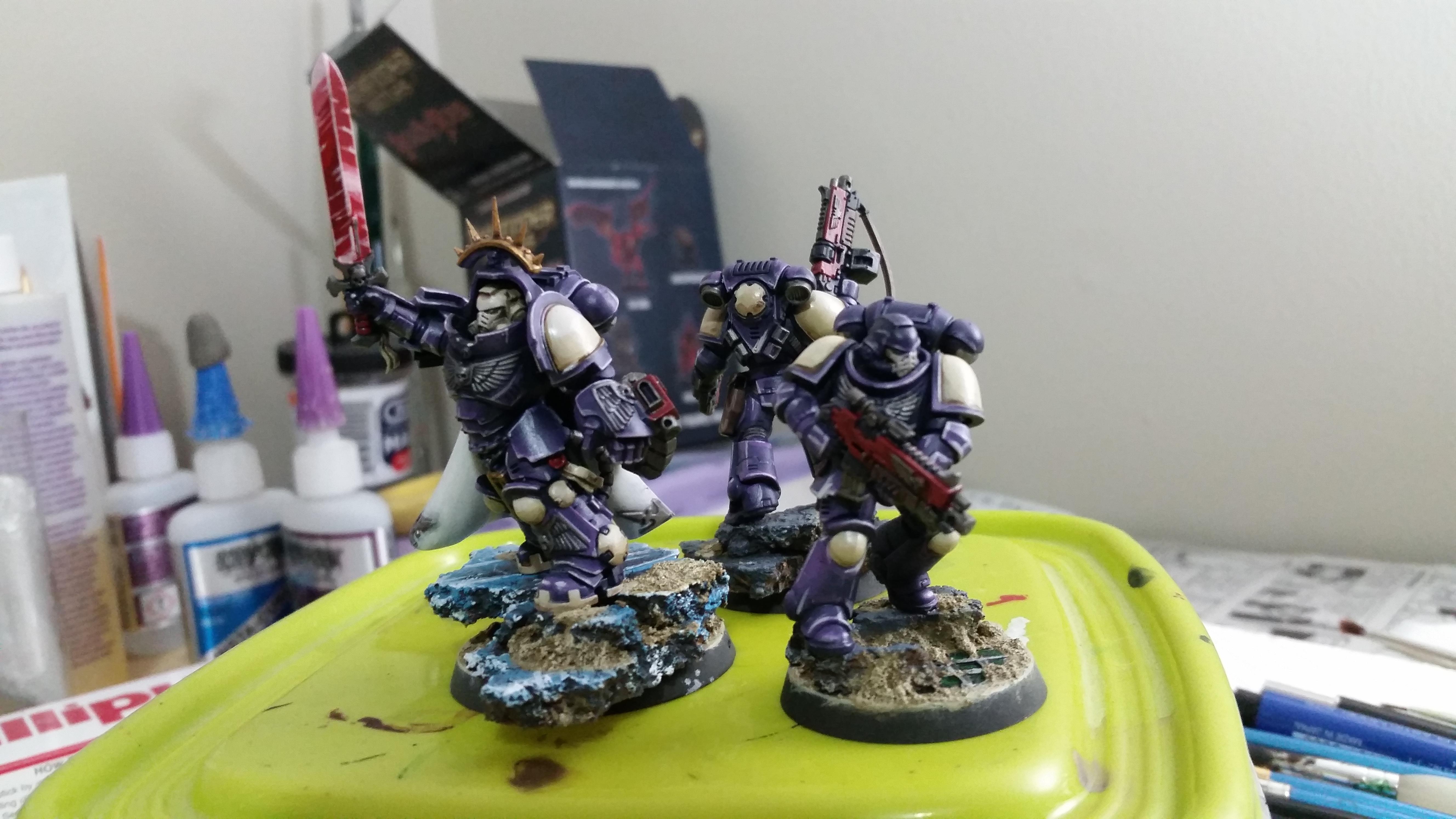 My purple dragons salamanders. 