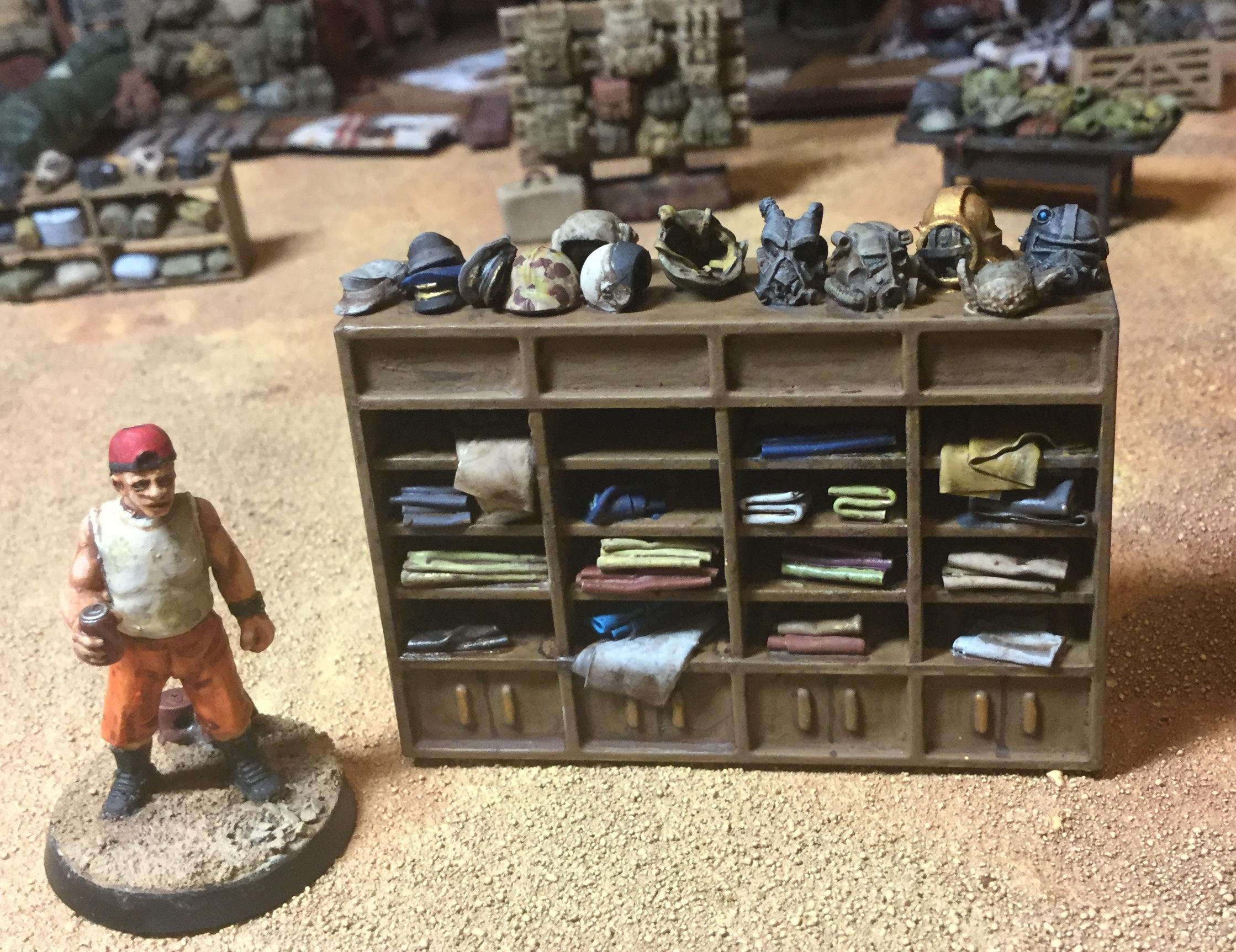 Clothing, Helmets, Shelves, Store, Terrain