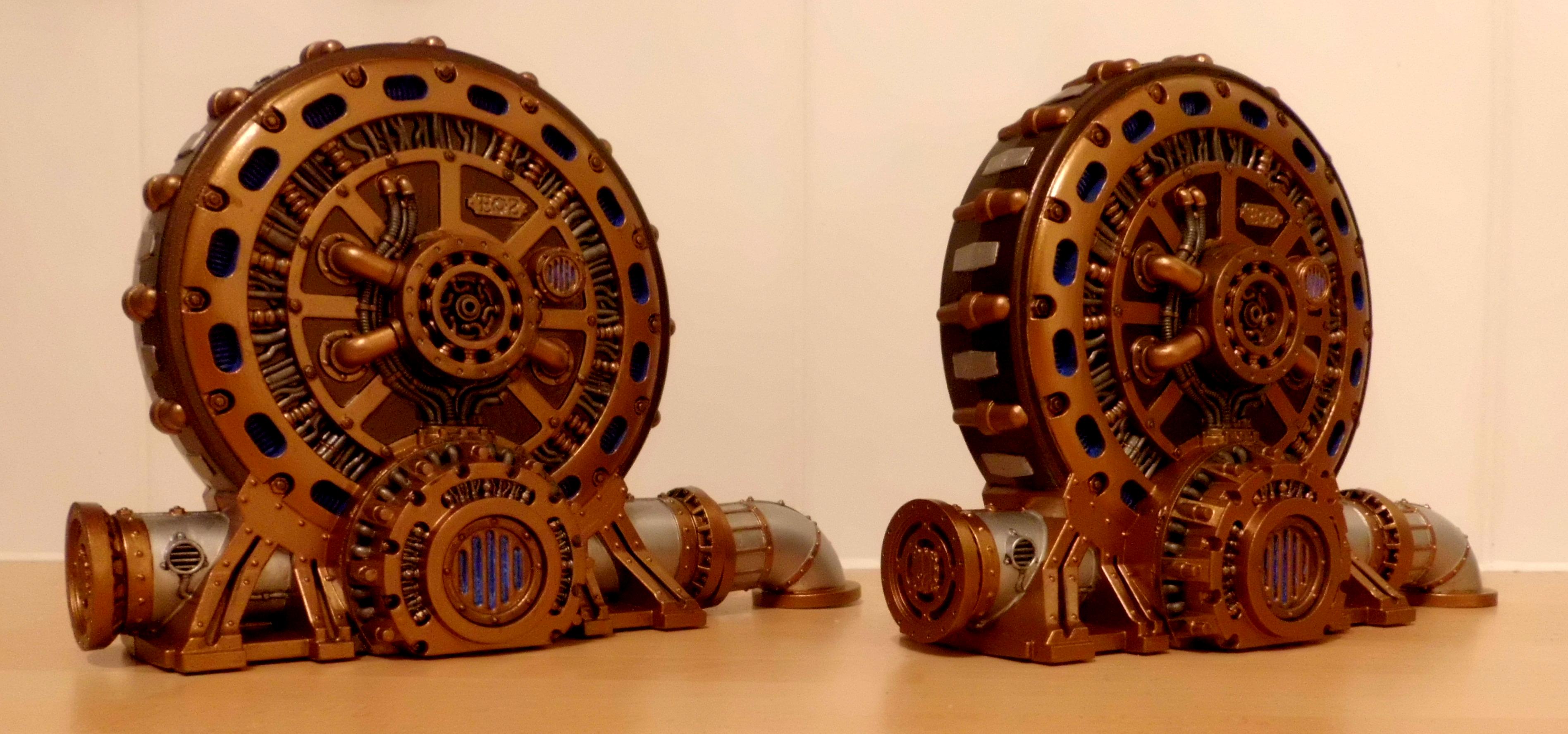 30k Terrain, 40k Terrain, Haemotrope Reactor, Mechanicum, Phased Plasma Fusil