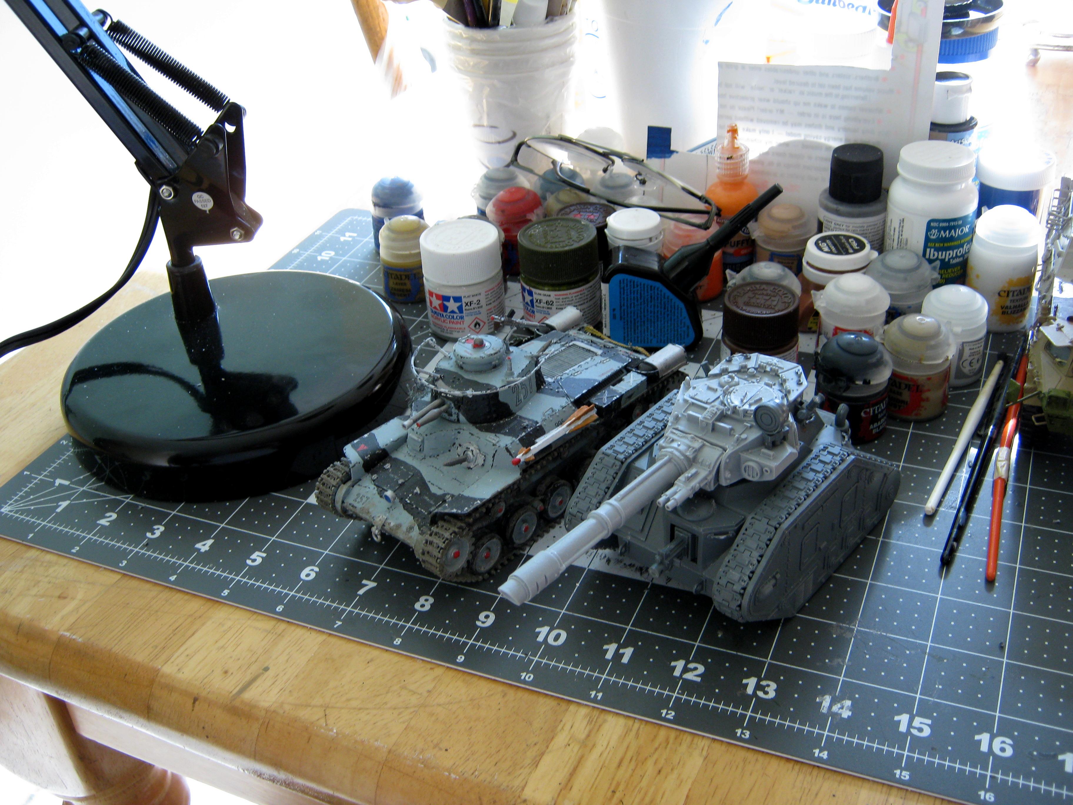 Astra Militarum, Forge World, Imperial, Imperial Guard, Leman Russ, Stygies Viii, Tank, Tank Destroyer, Vanquisher