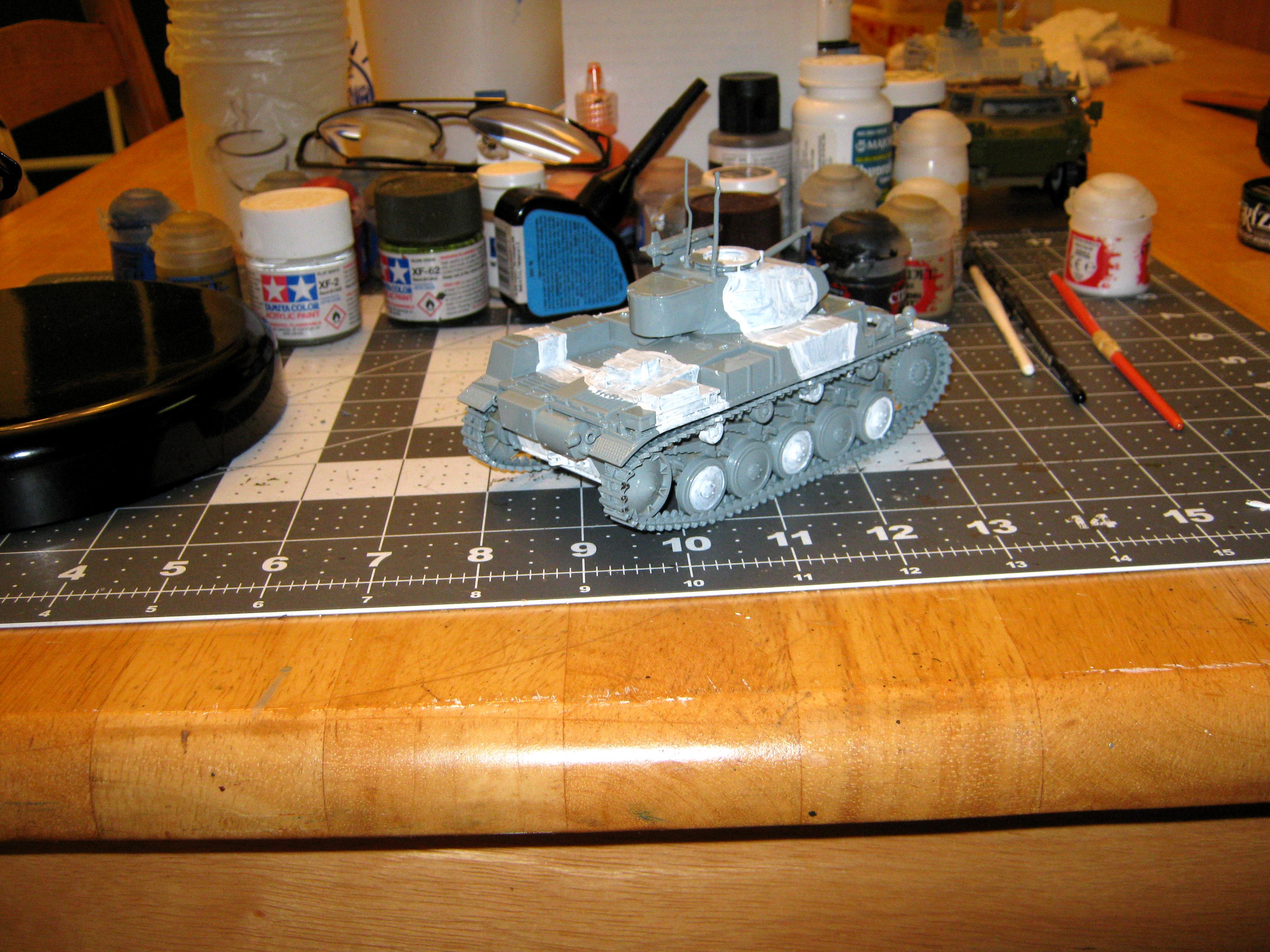 Conversion, Counts As, Germans, Imperial, Imperium Of Man, Light Tank, Panzer Ii, Panzerkampfwagen, Tank, World War 2