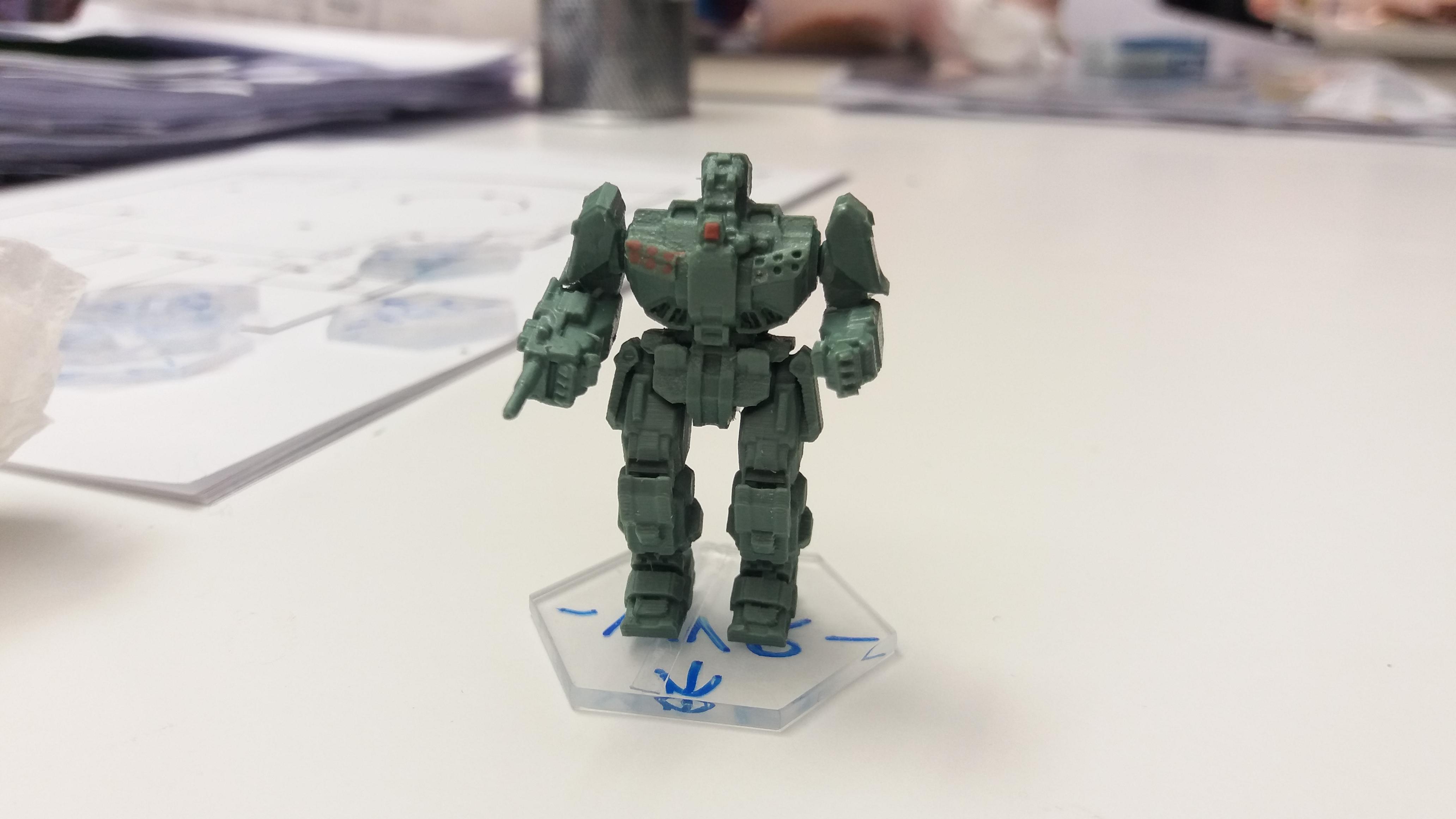 Battletech Wolverine assembled