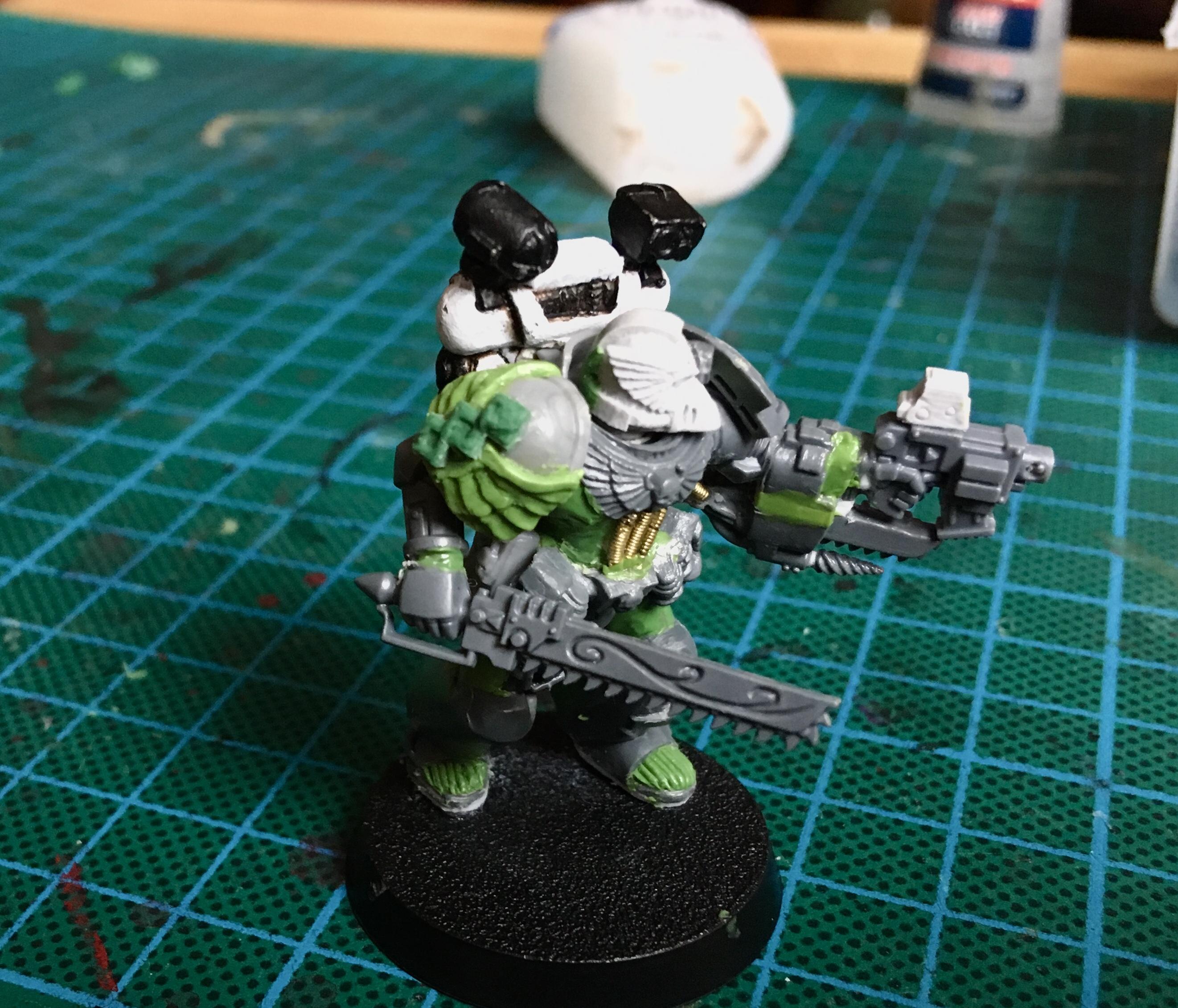 Apothecary, Blood Ravens, Conversion, Greenstuff, Kitbash