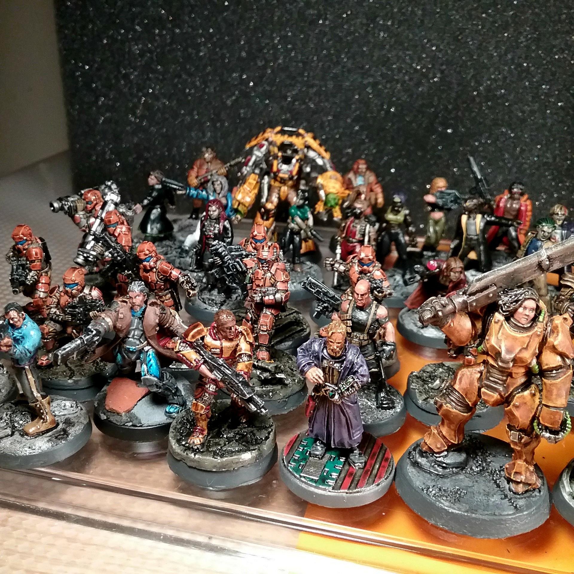 Afterlife, Barker Zosa, Brother Vinni Technical Wizard, El Angel De Escudo, Grant, Grenadier Specialist, Heresy Ship Crew, Republic, Republic Commandoes