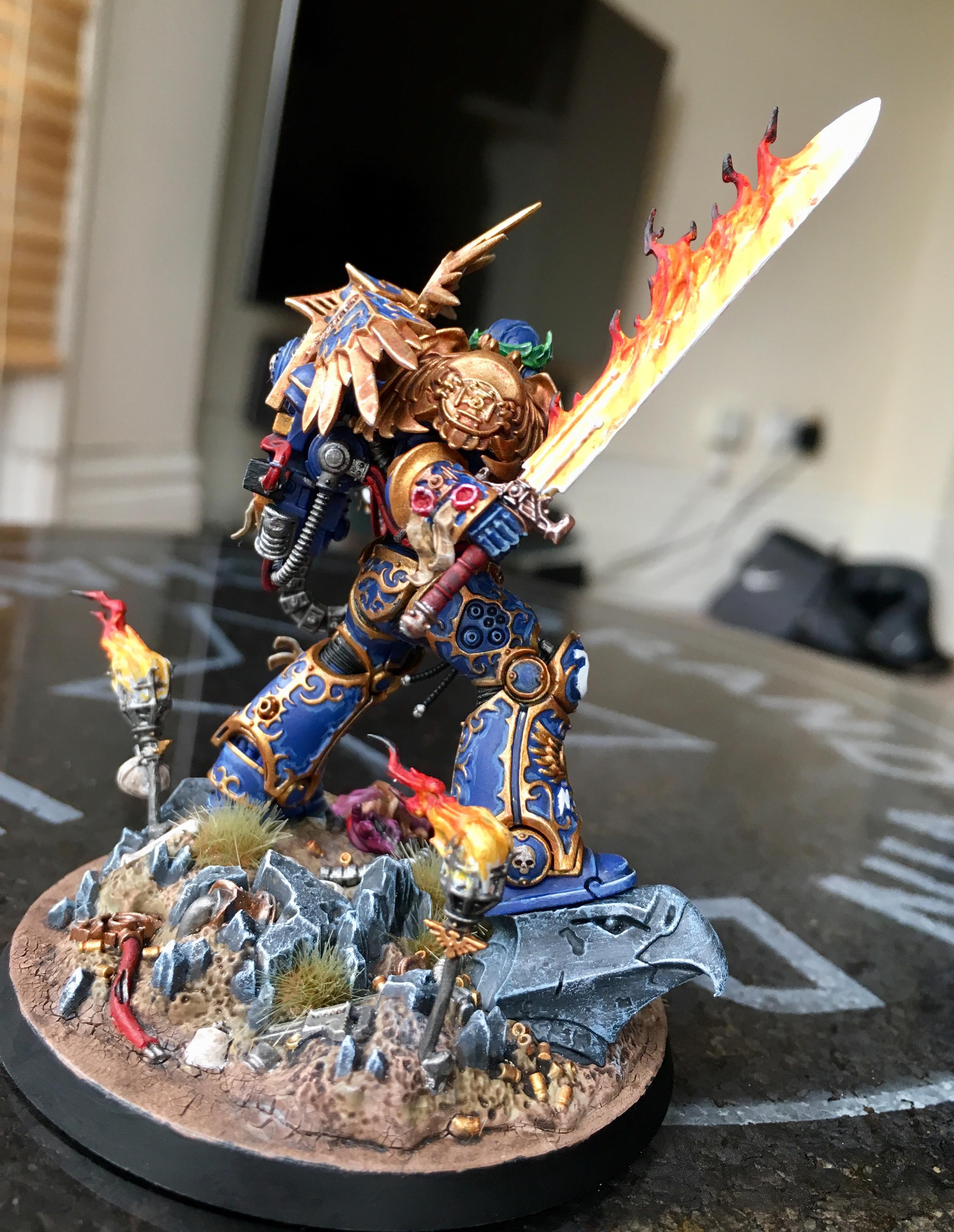 Avenging Son, Dark Imperium, Flames, Guilliman, Primarch, Primaris ...