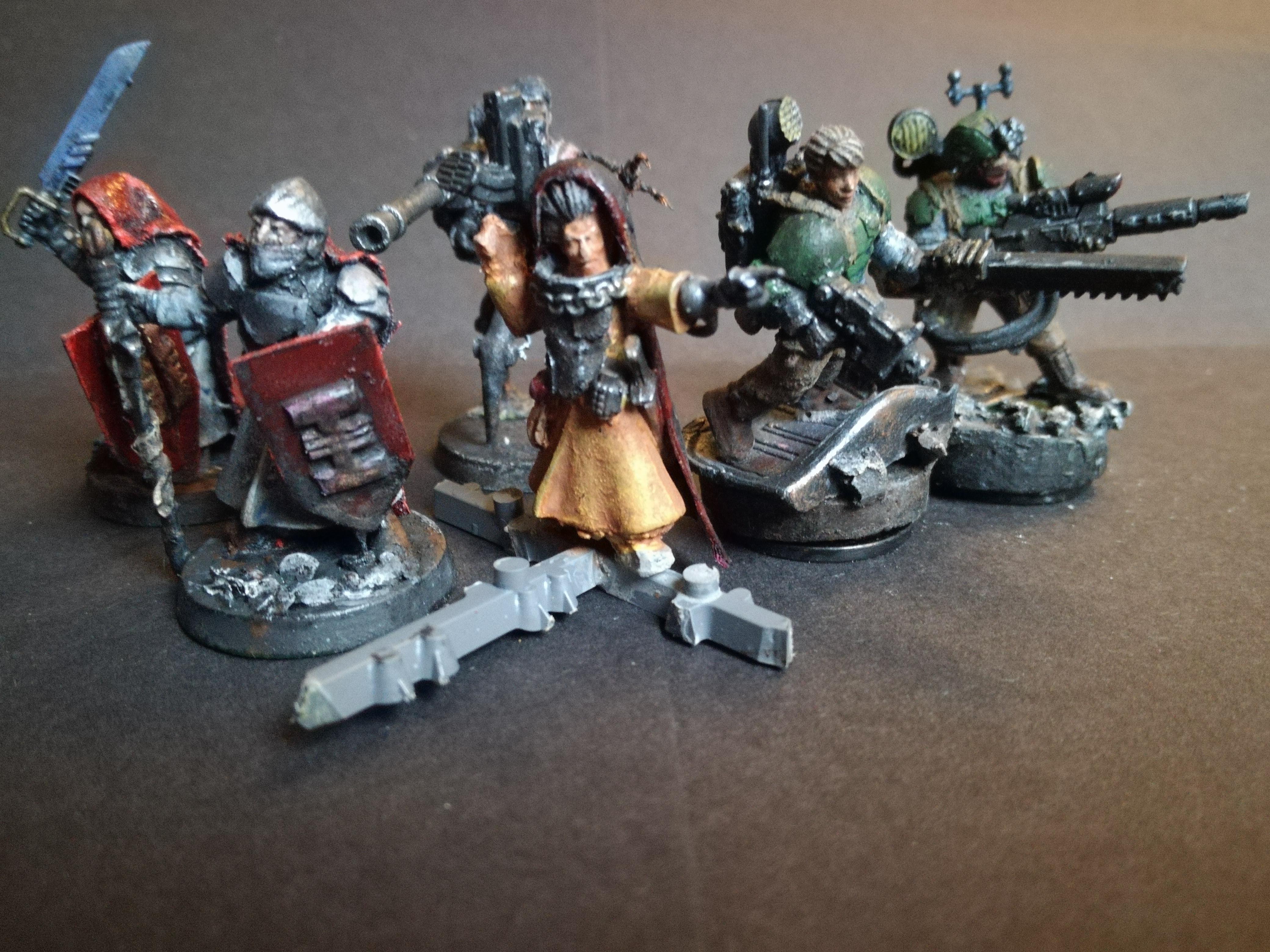 Inquisitor and Retinue WIP