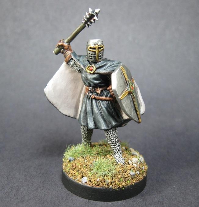02178 Knight Templar, Painted Reaper Miniature, Reaper Miniatures, Reaper Minis, Rpg Miniature