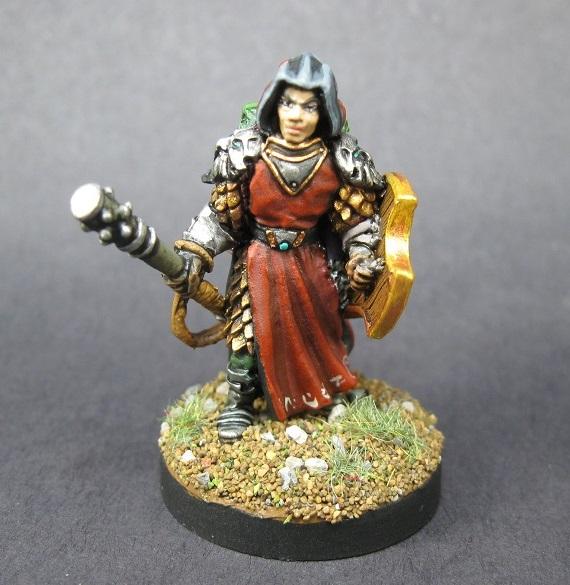 02681 Tolzar Cleric, Painted Reaper Miniature, Reaper Miniatures, Reaper Minis, Rpg Miniature