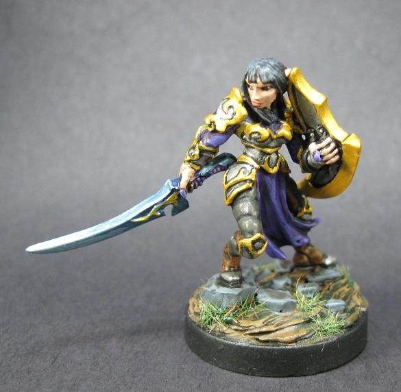 03004 Dorva Female Dark Elf, Dark Elves, Female Dark Elf, Female Elf, Reaper Miniatures, Reaper Minis, Rpg Miniature