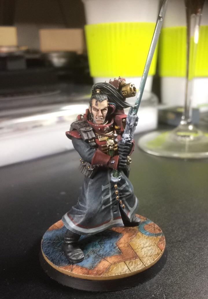 Freehand, Inquisitor, Shading, Swordsman