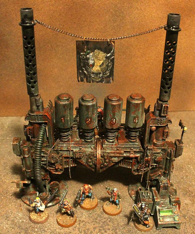 Buildings, Necromunda, Plant, Processing, Terrain