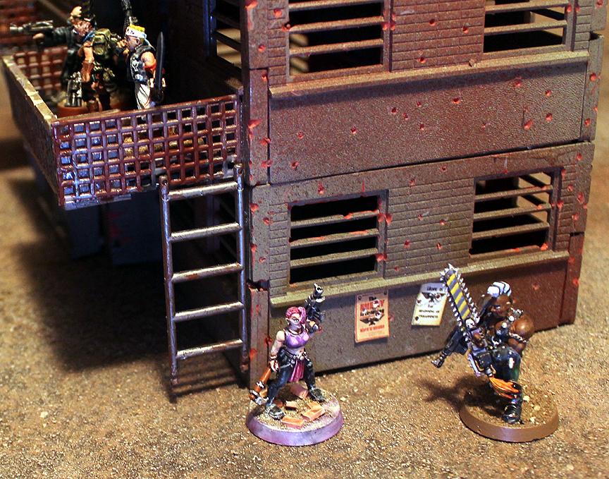 Apartments, Buildings, Hab Unit, Necromunda, Terrain