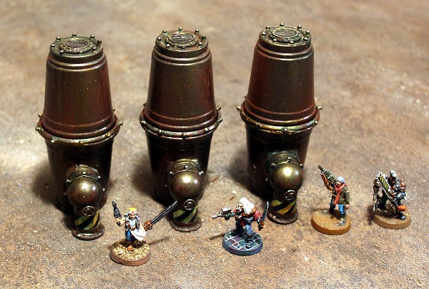 Necromunda, Necromunda storage tanks