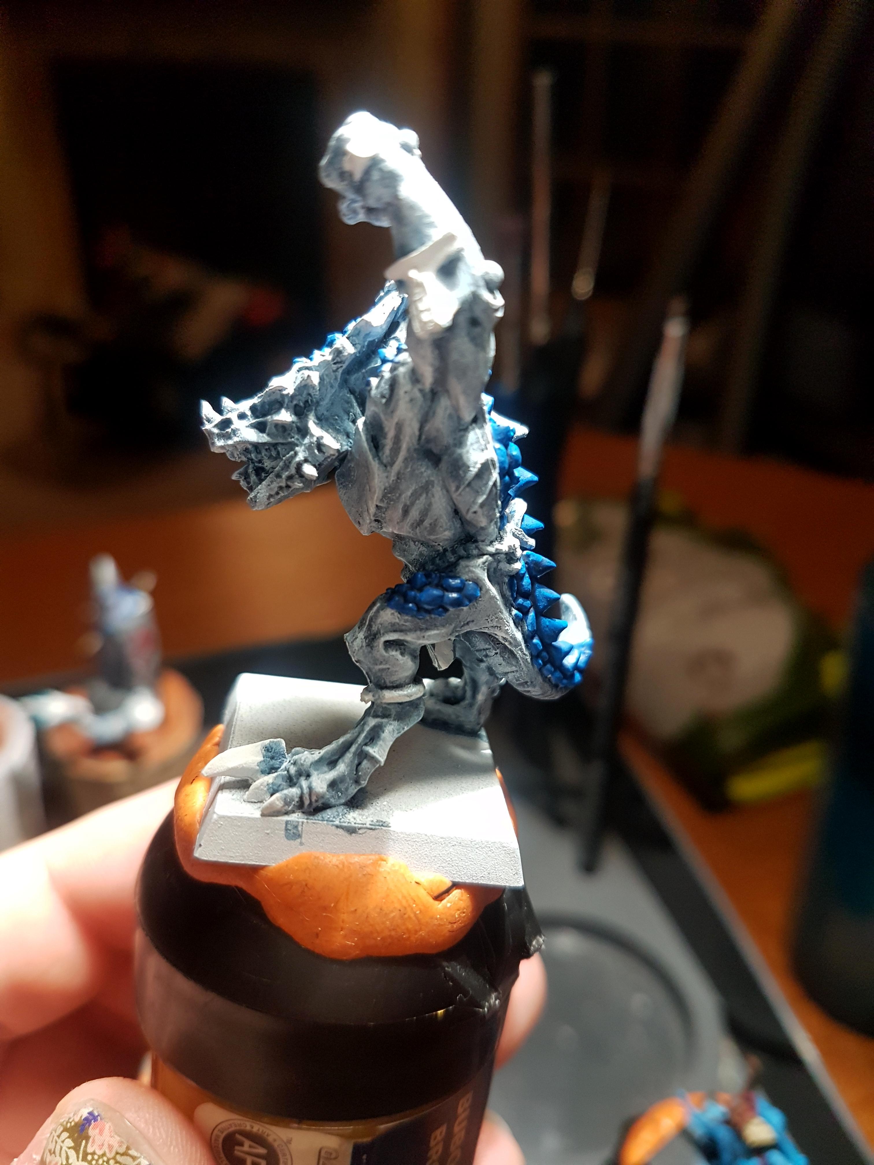 Lizardman Gor Bok WIP