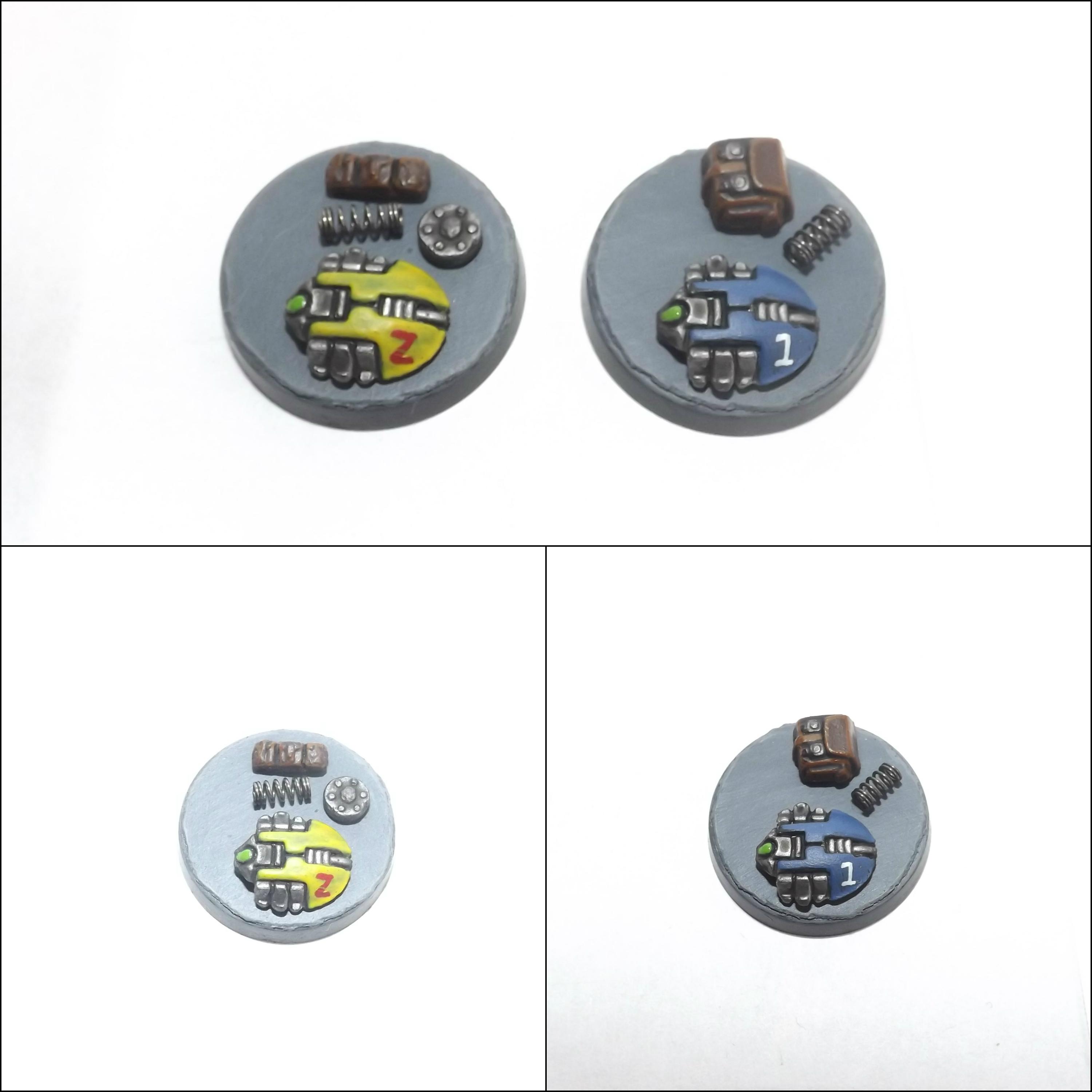 Objective Marker, Ork Racing Scarabs.(1)
