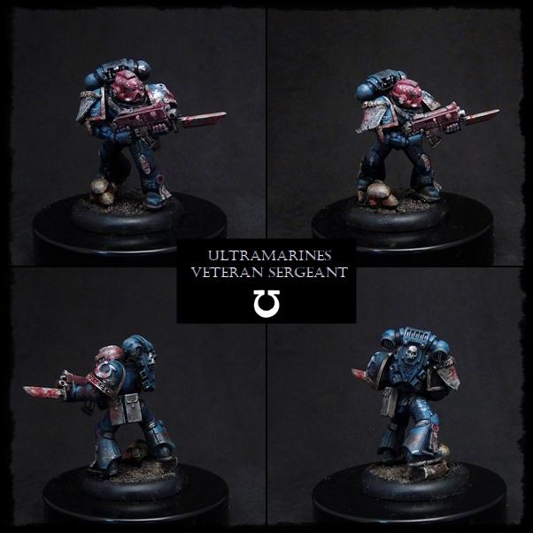 Space Marines, Ultramarines, Veteran Sergeant