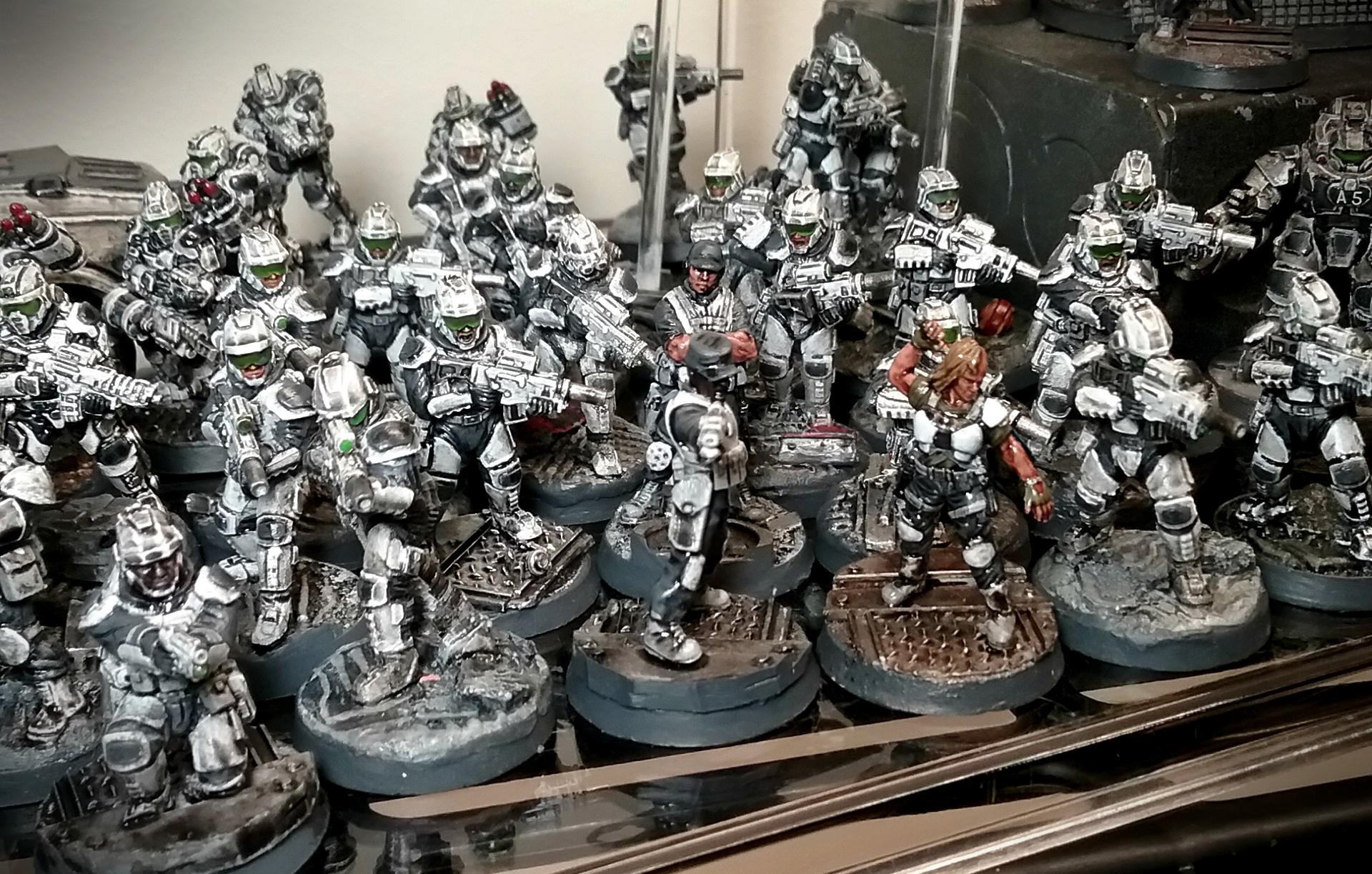 Afterlife, Col Sinclair, Ellenor Renard, Sergeant Bobby Jackson, Unity Council Marines