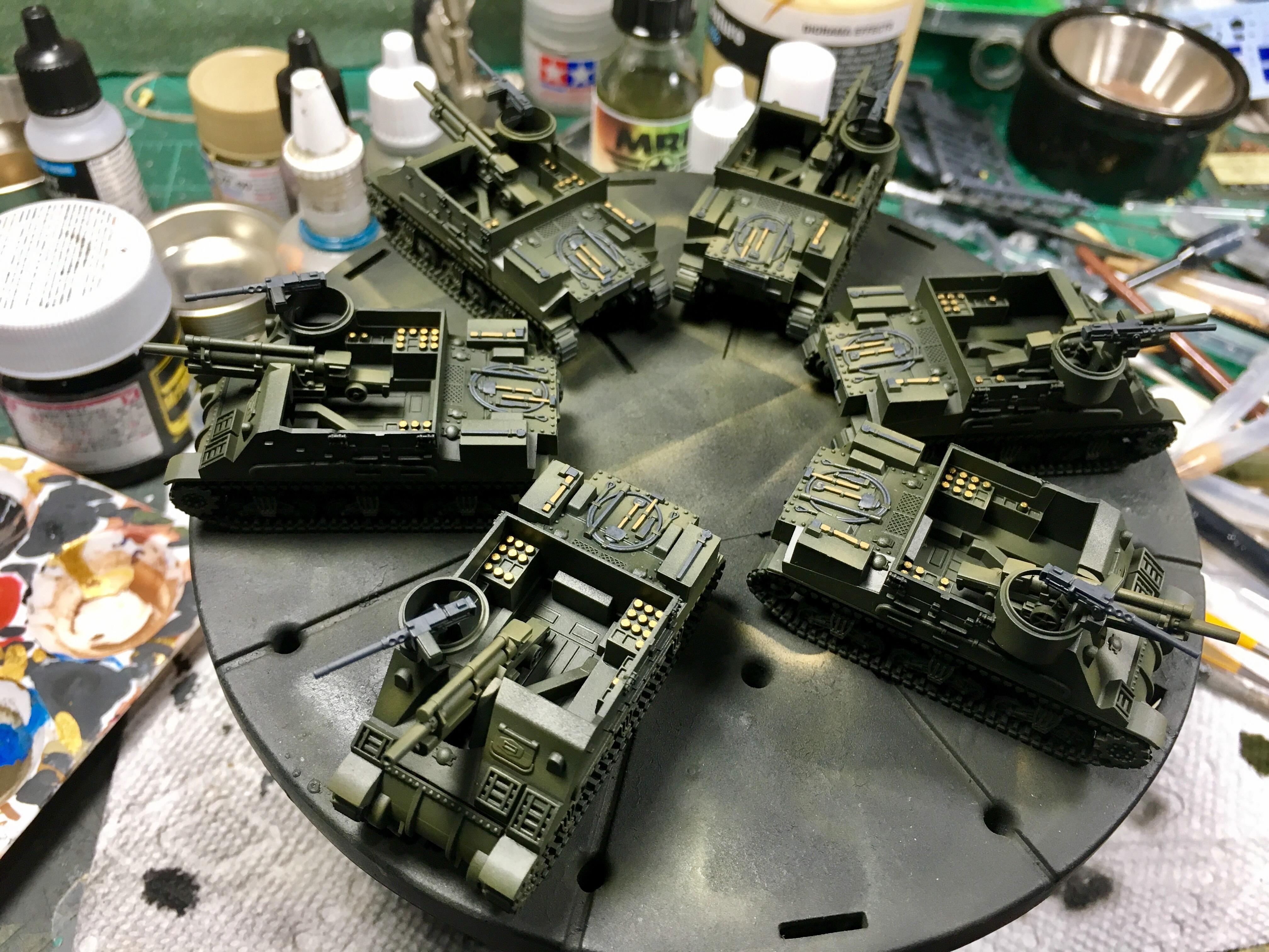 M7 Priest battery