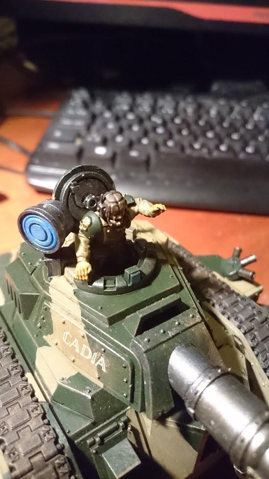 Cadian Shock Troopers, Imperial, Imperial Guard, Leman Russ, Tank, Warhammer4k