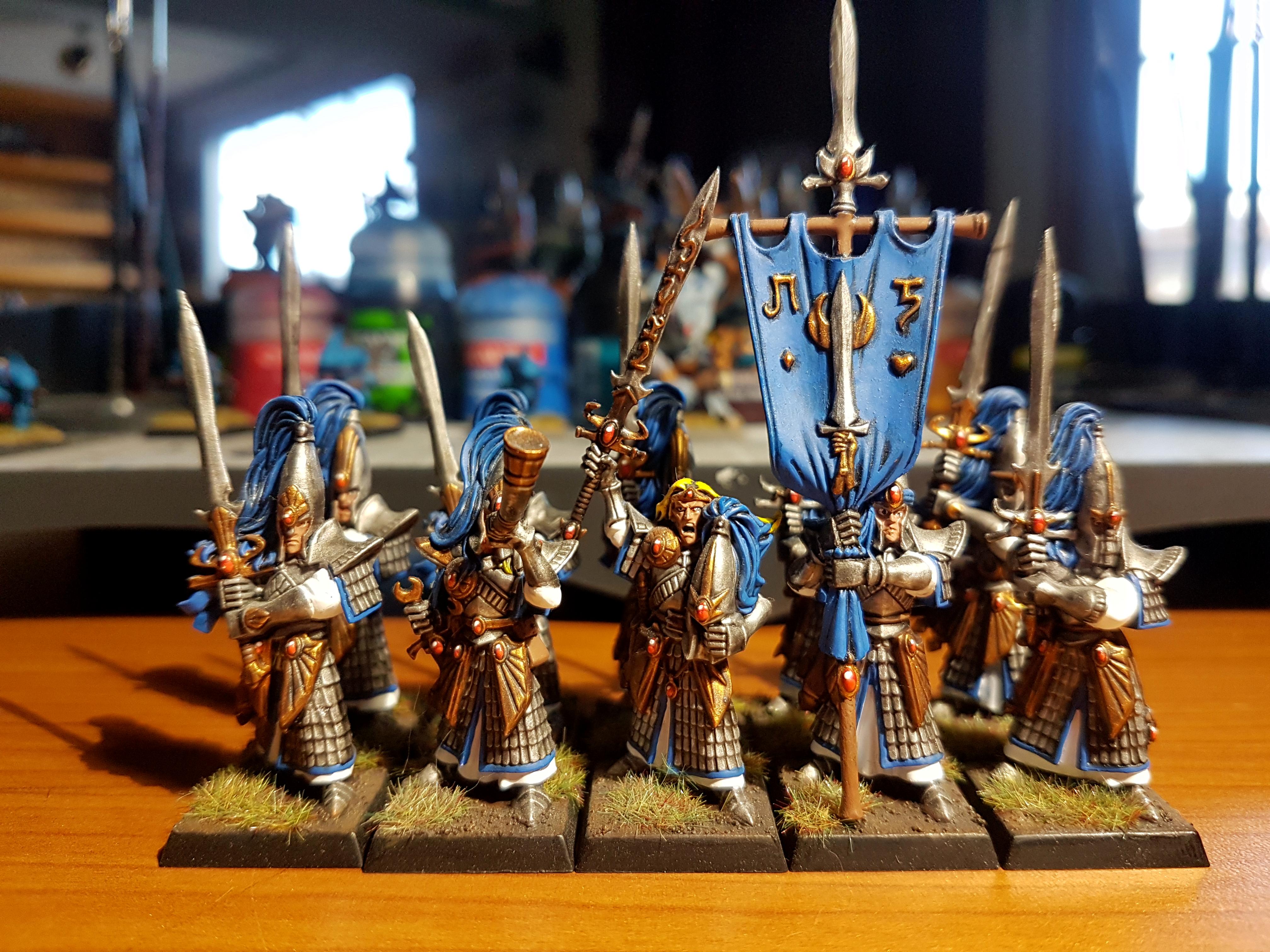 Elves, High, Hoeth, Regiment, Swordmasters