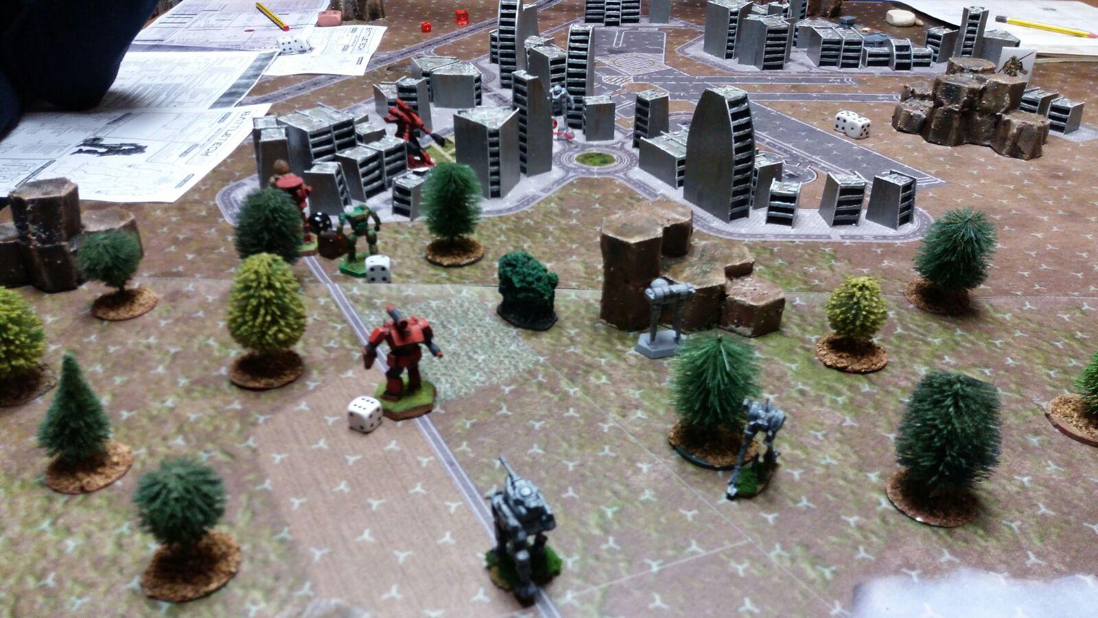 Battle Report, Battletech