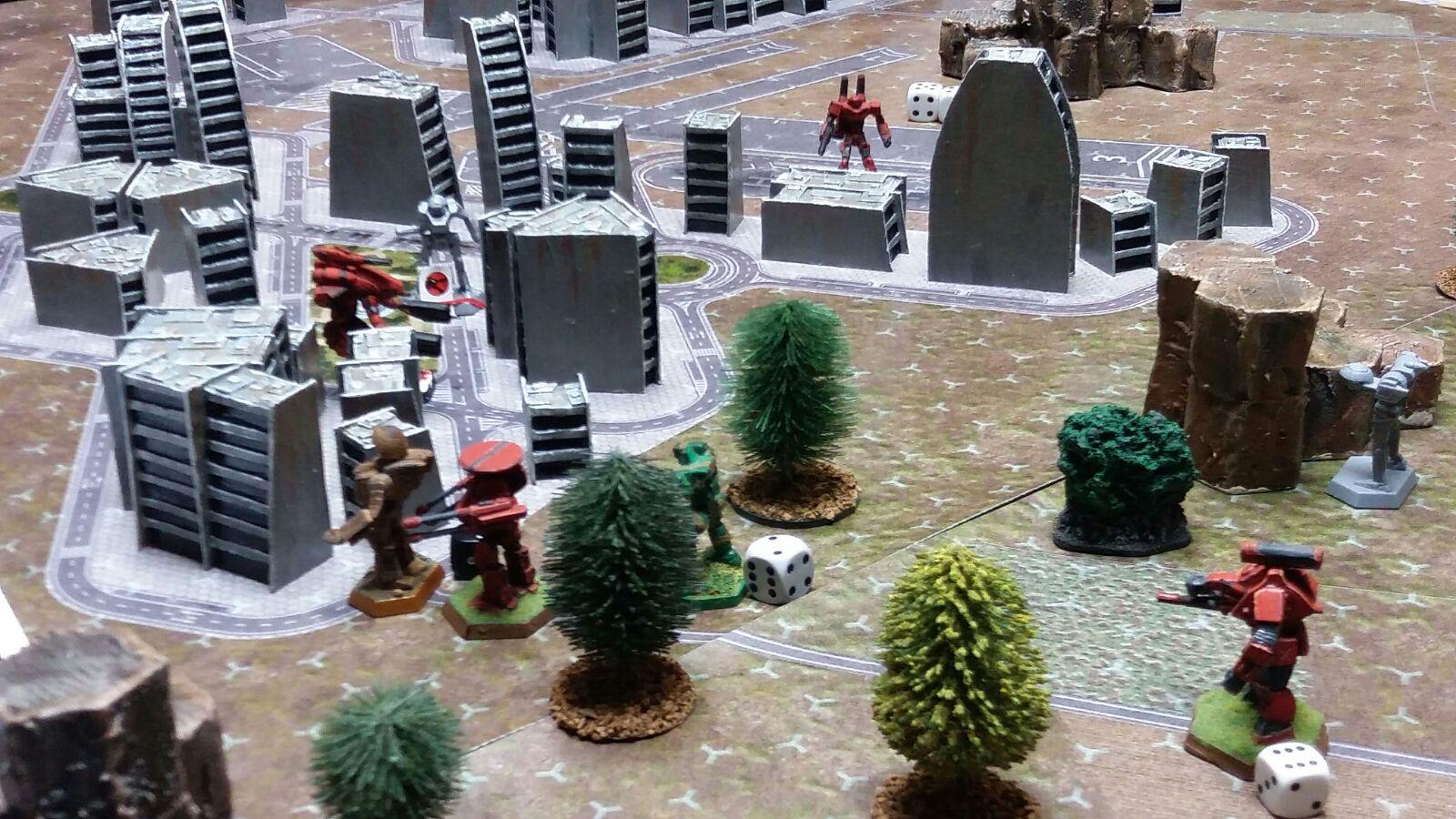 Battle Report, Battletech