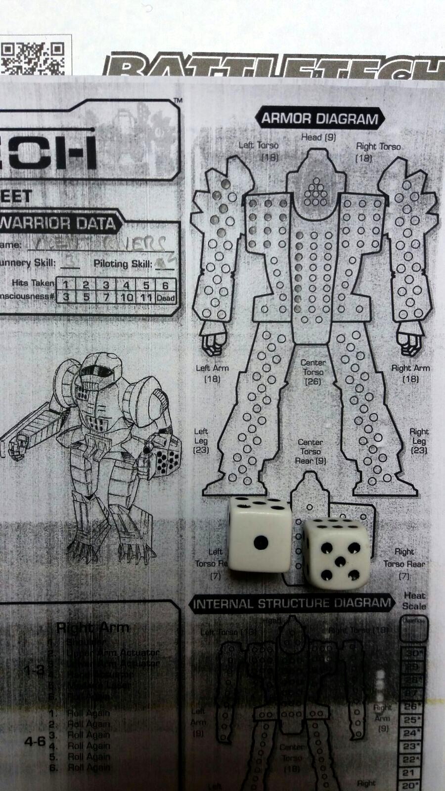 Battle Report, Battletech
