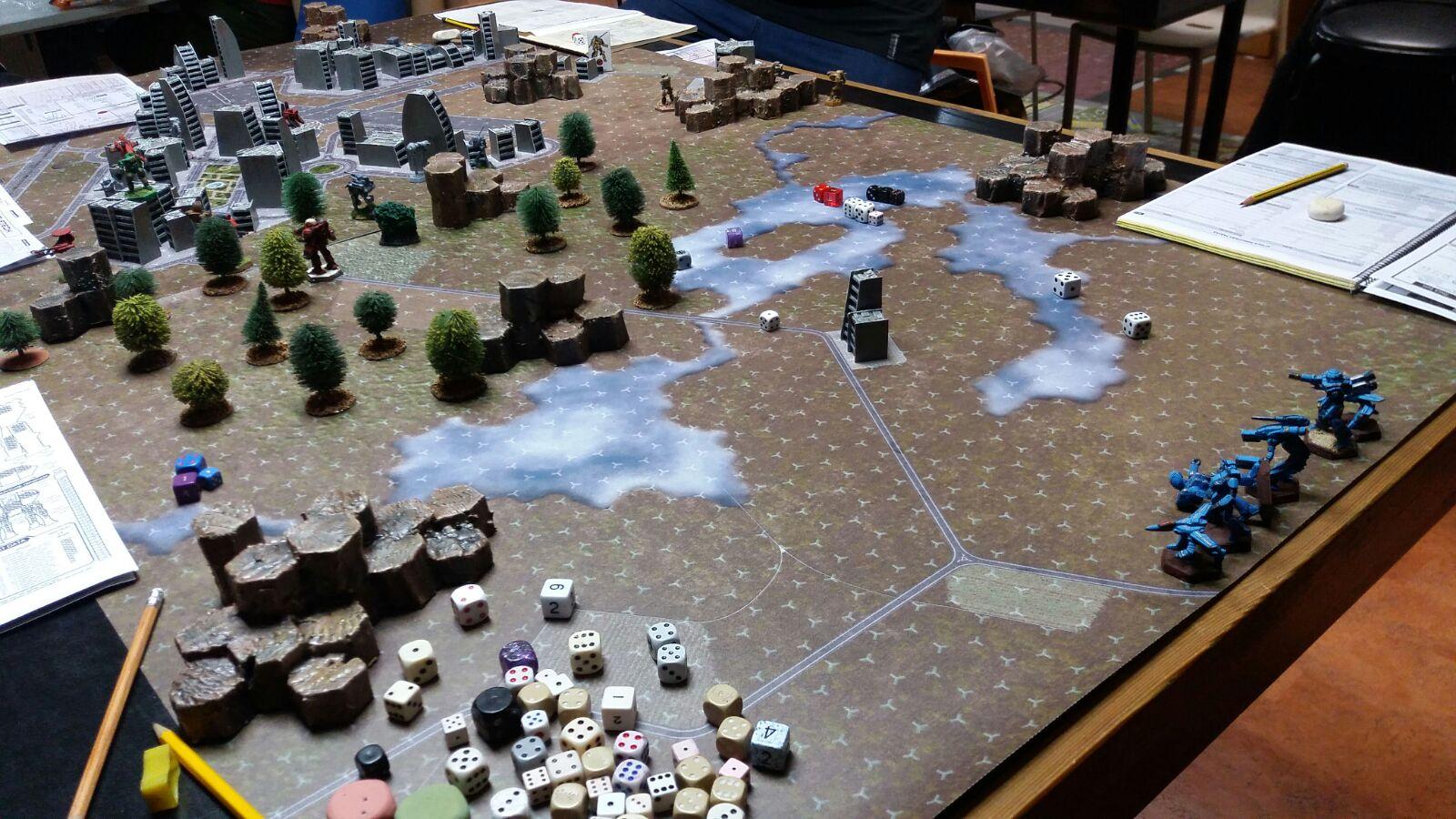 Battle Report, Battletech